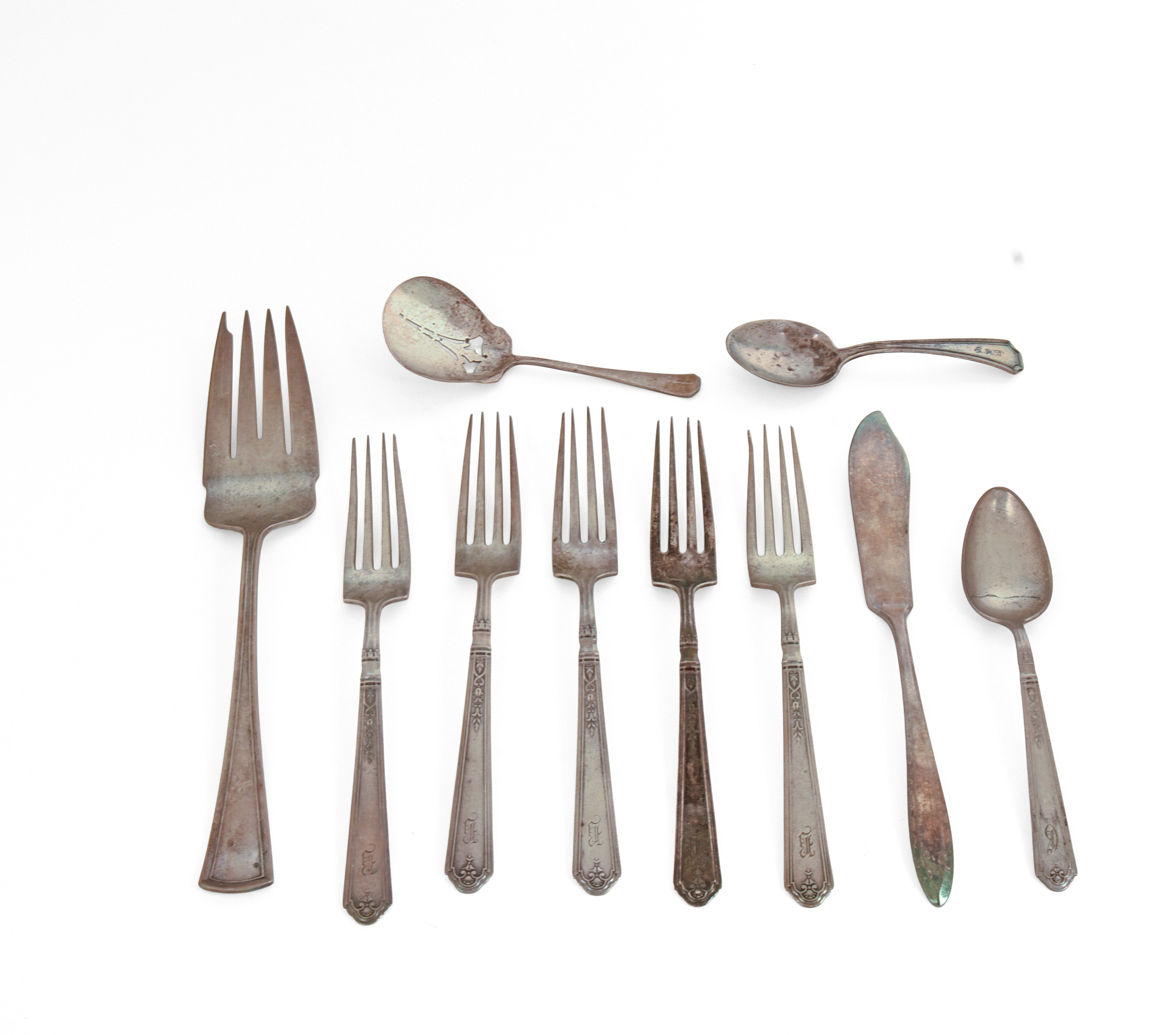 Collection of Sterling Silver Flatware.
