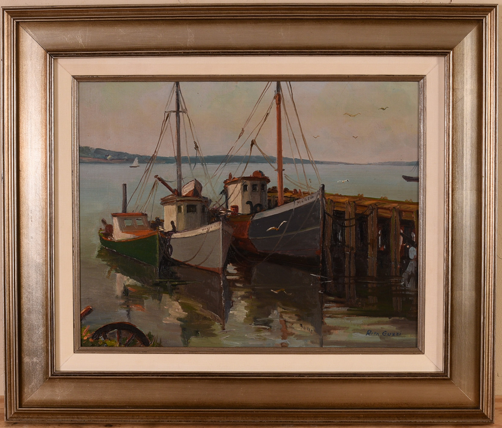 Rita Guzzi. Gloucester Dock.
