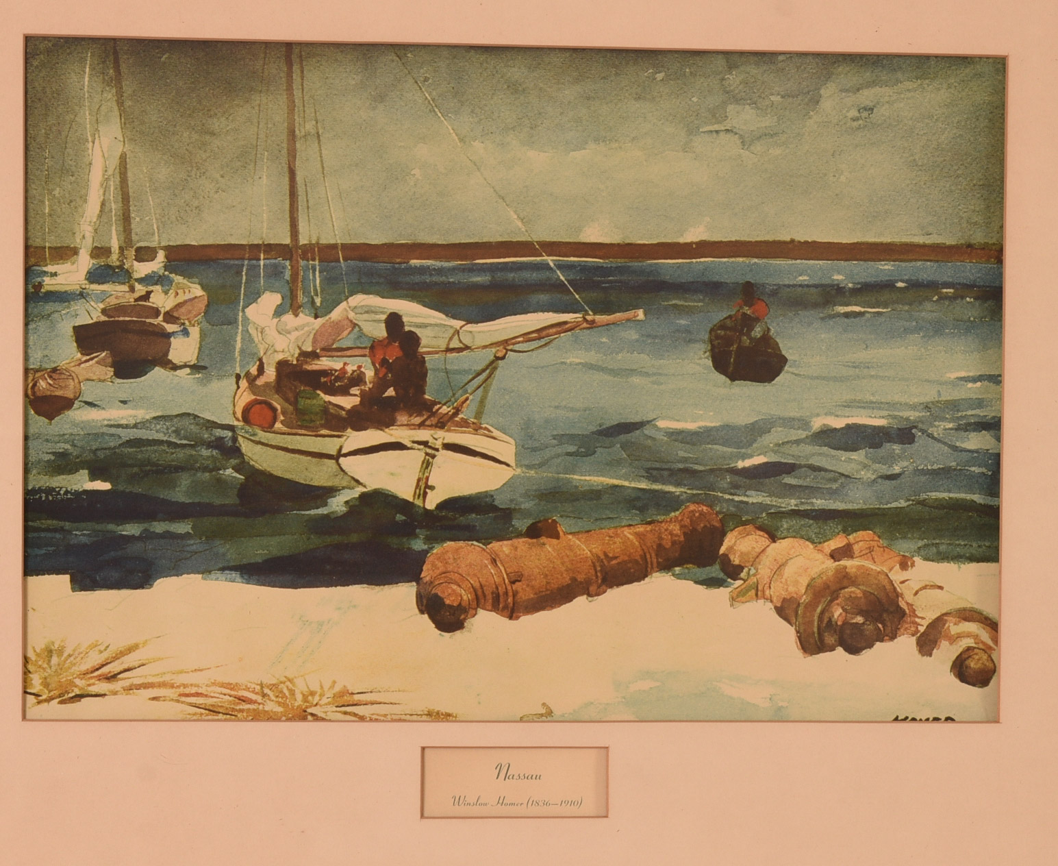 Two Prints, After Winslow Homer.