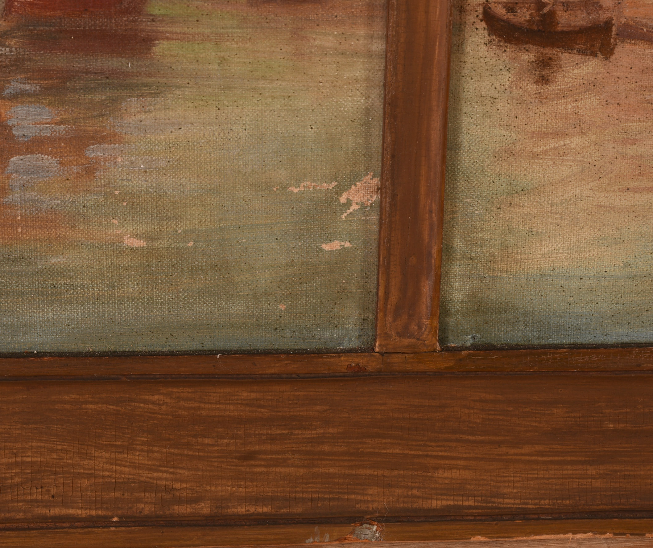 19th Century Triptych of Venise.