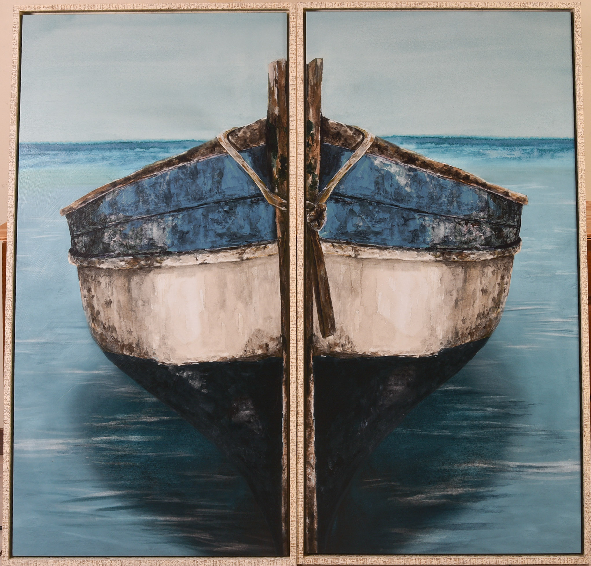 Large Diptych With Dory.