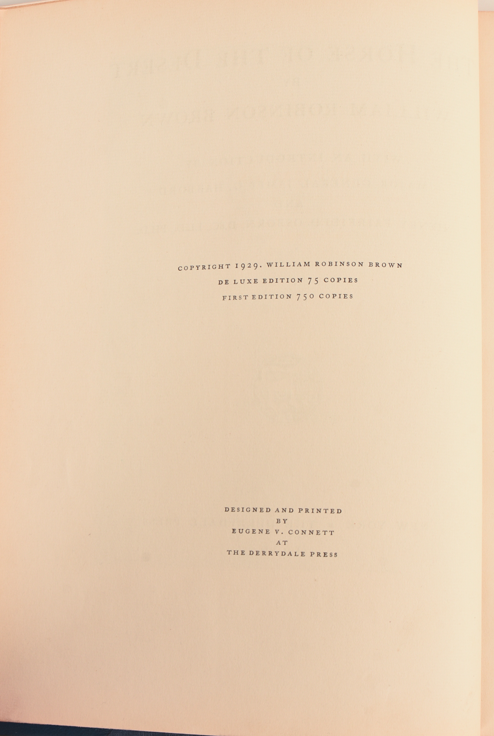 The Horse of the Desert by William Robinson Brown