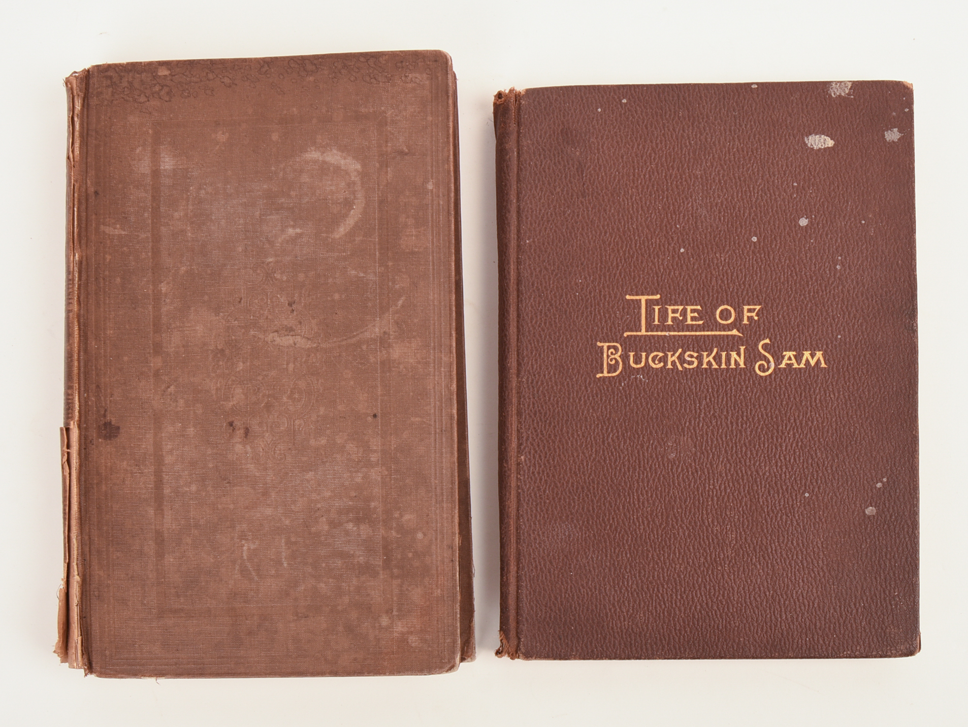 Lot of two 1st edition Maine biographies.