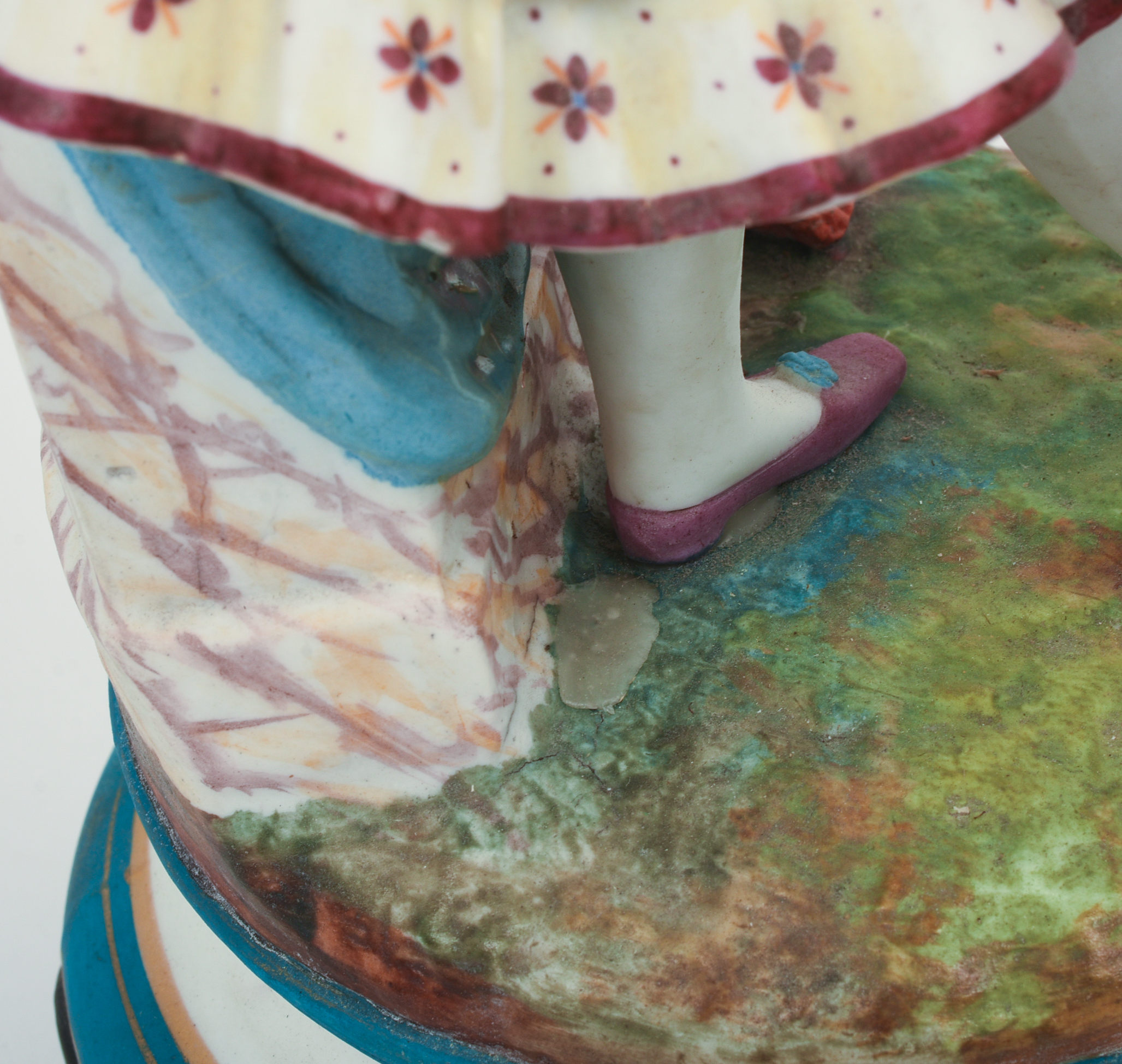 Pair of European Bisque Figures.