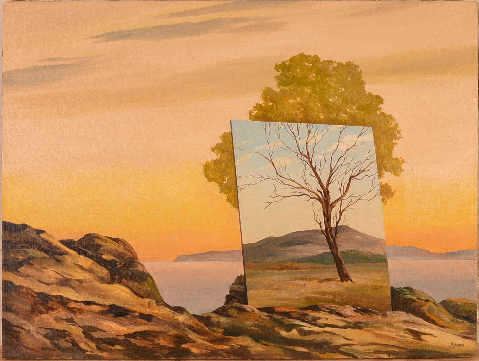 John Squadra (b. 1932). Thoughts Unspoken.