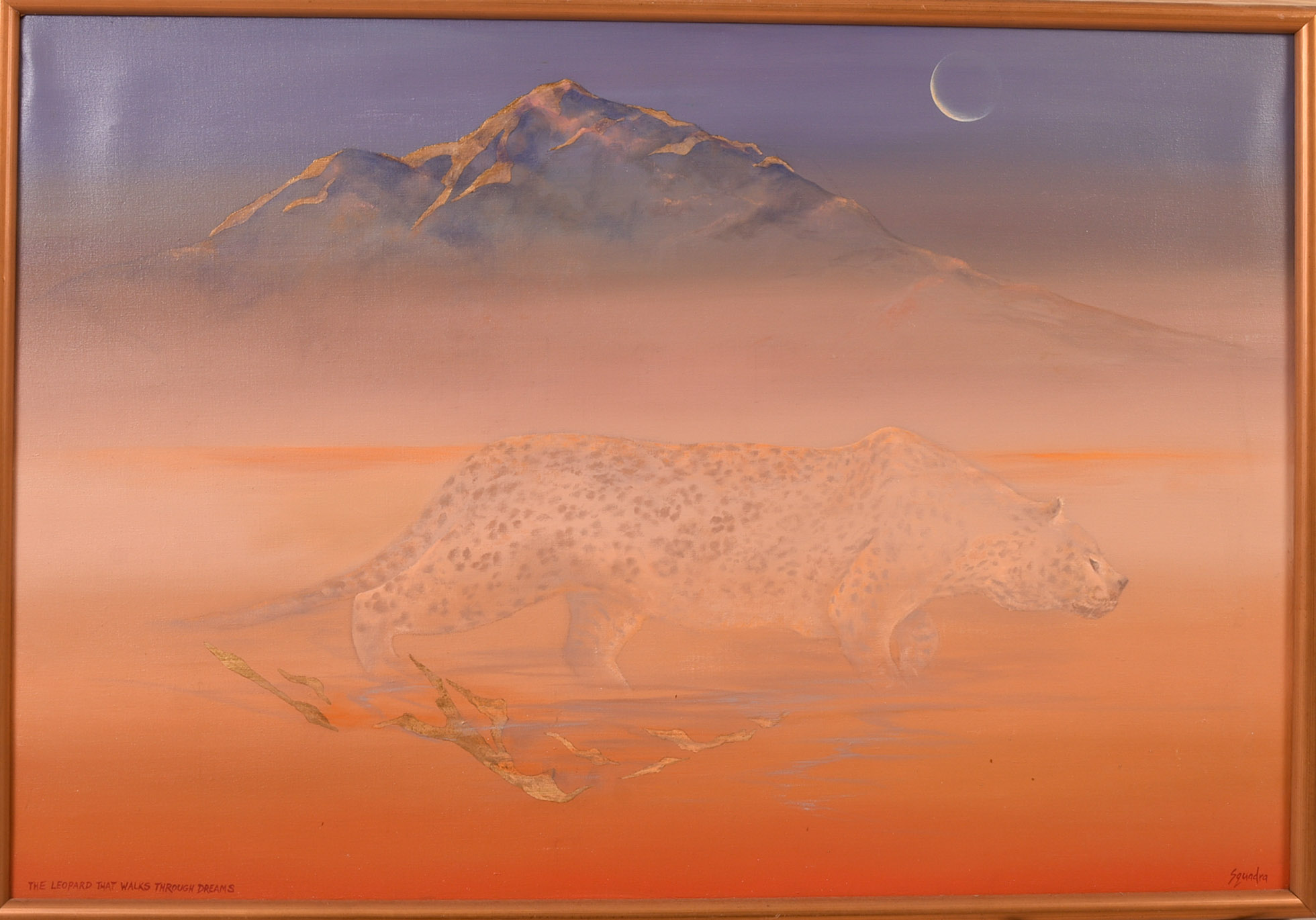 John Squadra (b. 1932). The Leopard That Walks Through Dreams