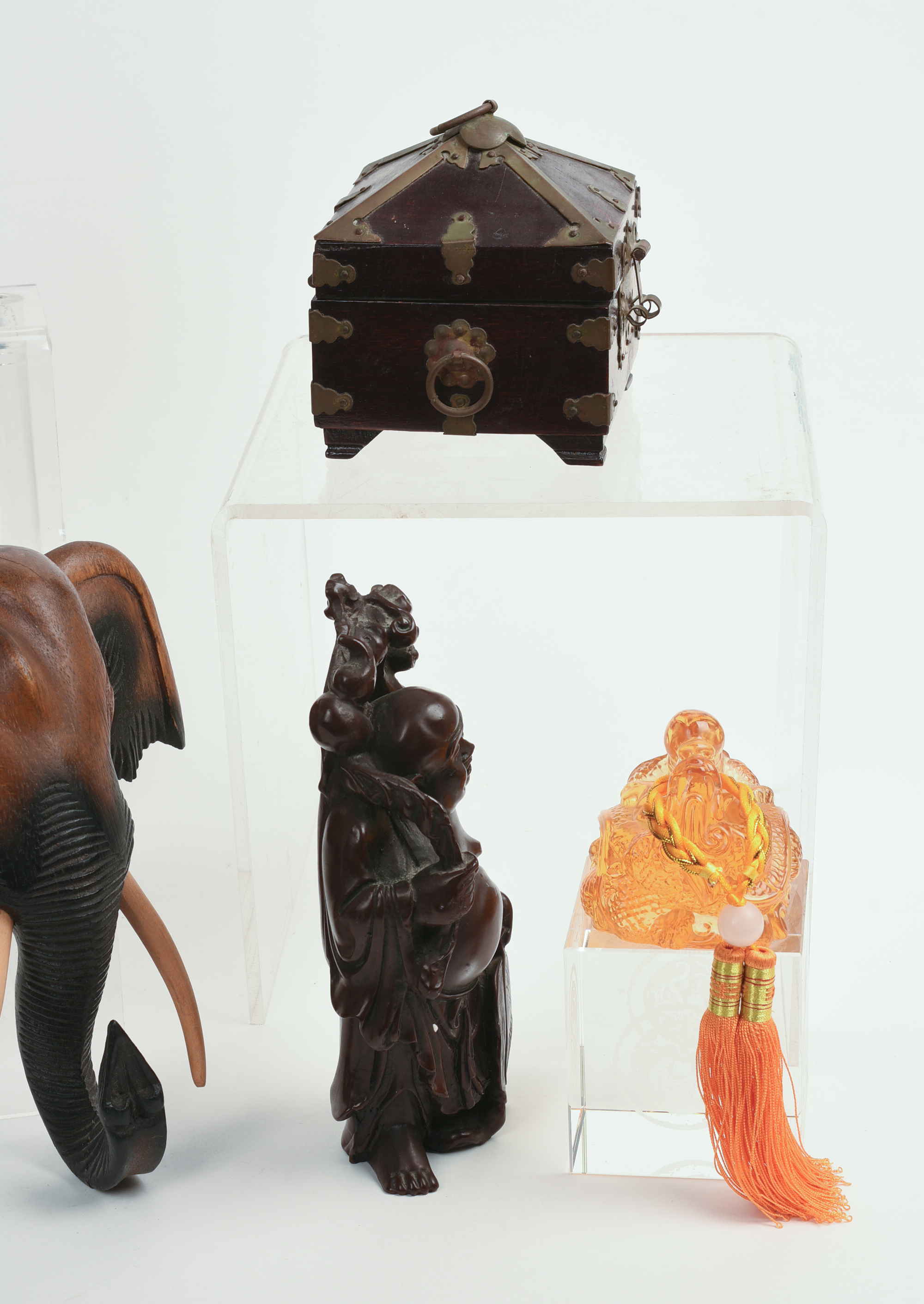 Group of Asian Decorative Objects.
