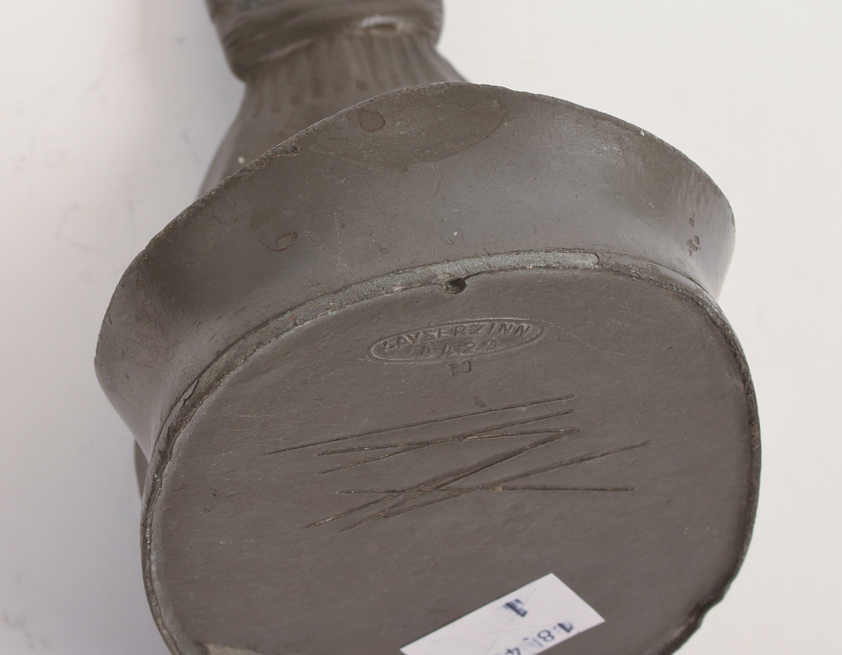 Herman Fauser for Jegendstil Pewter Desk Dish.