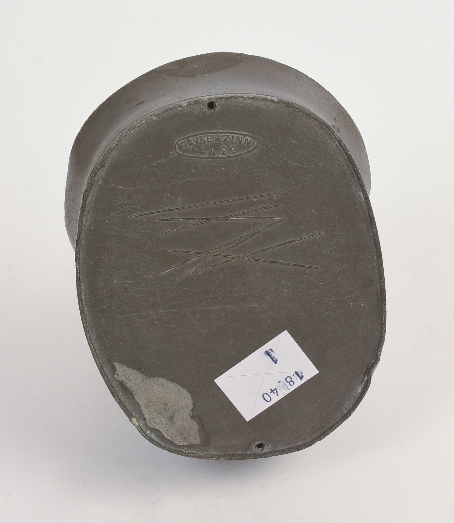Herman Fauser for Jegendstil Pewter Desk Dish.