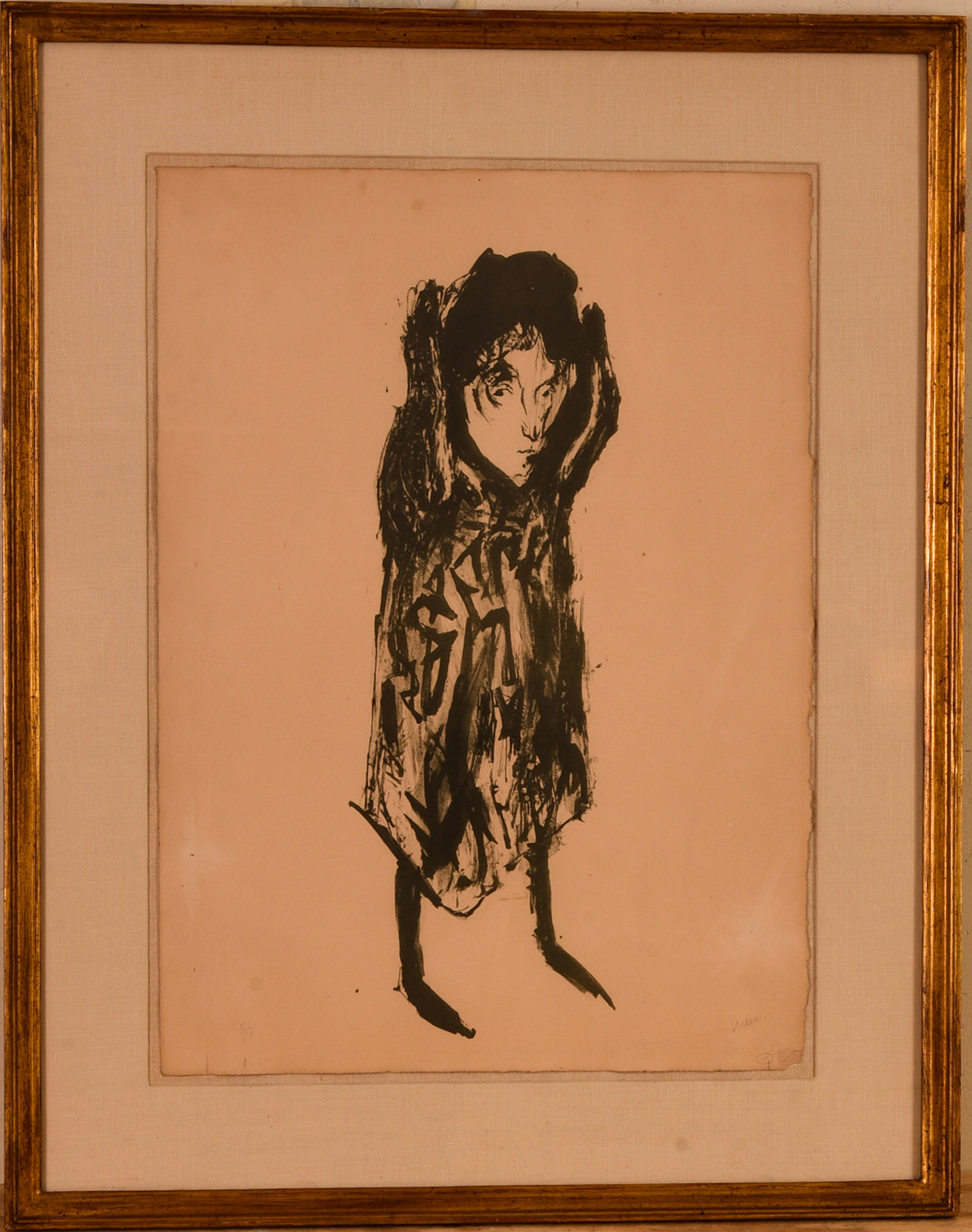 Jose Luis Cuevas (1934-2017). Mujer, 1962