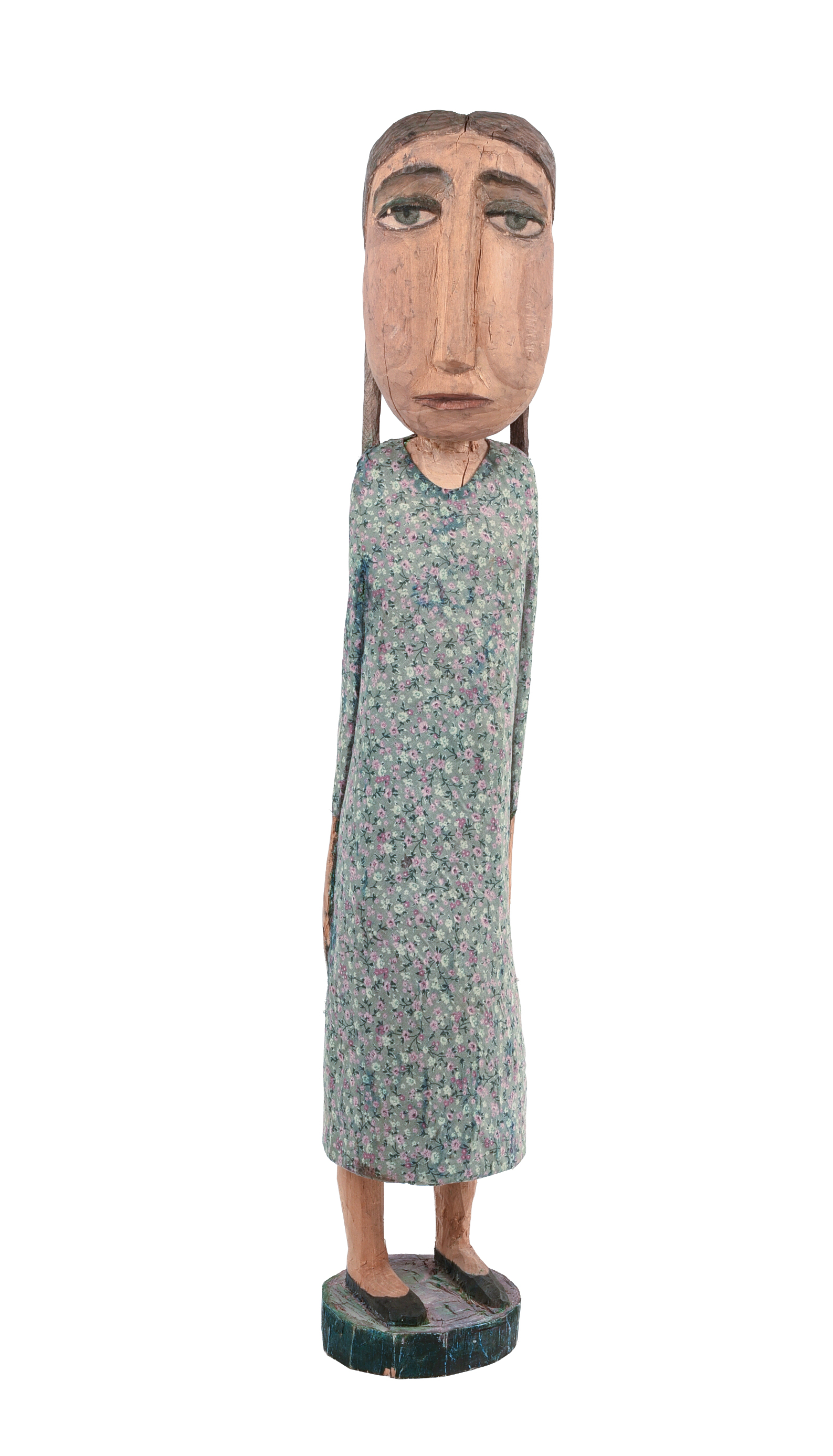 Zhenya Kudrina. Sculpture of a Woman.