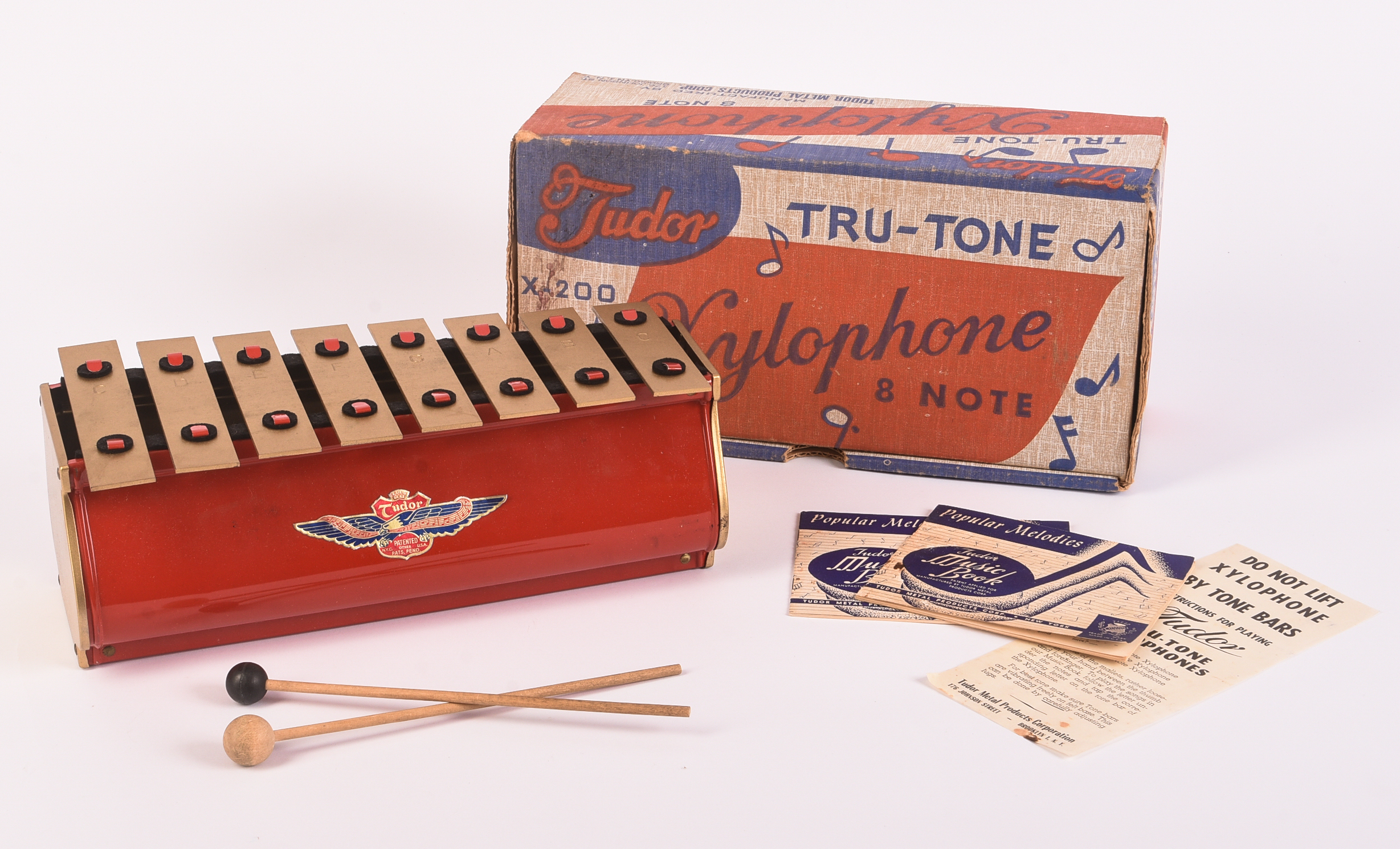 Vintage Tudor Tru-Tone Xylophone.