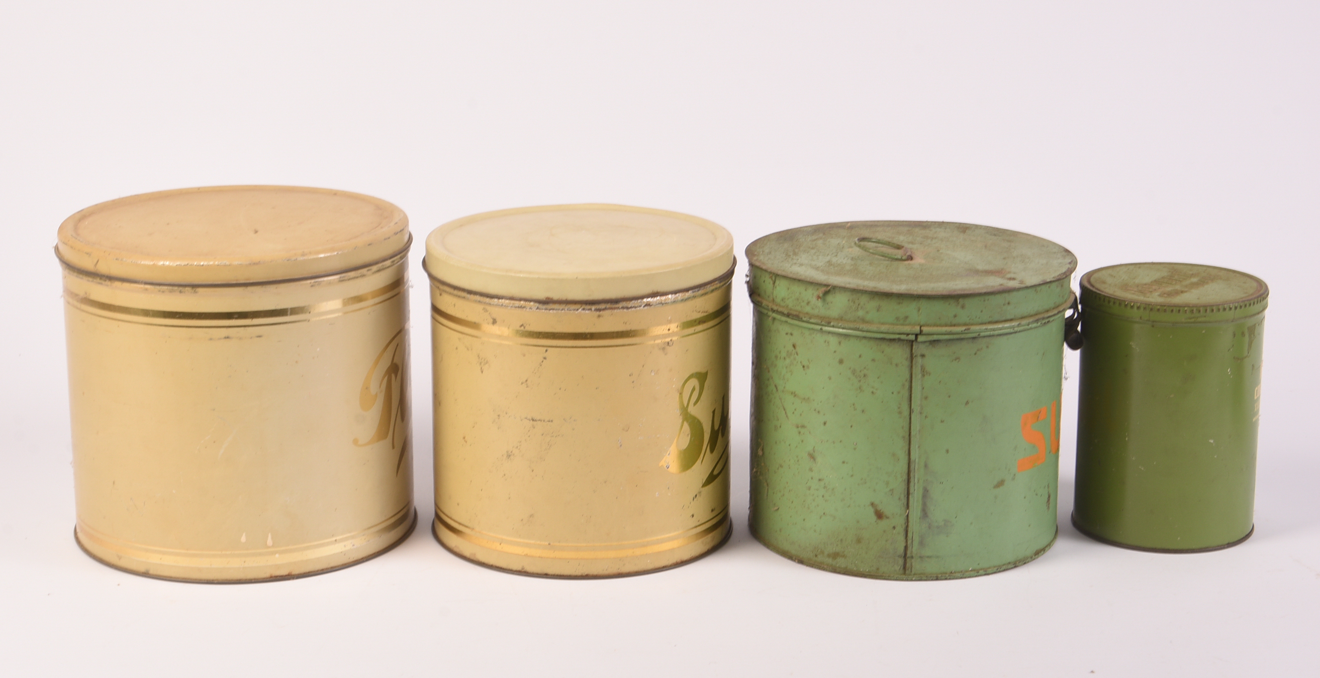 Sugar and Flour Tins.