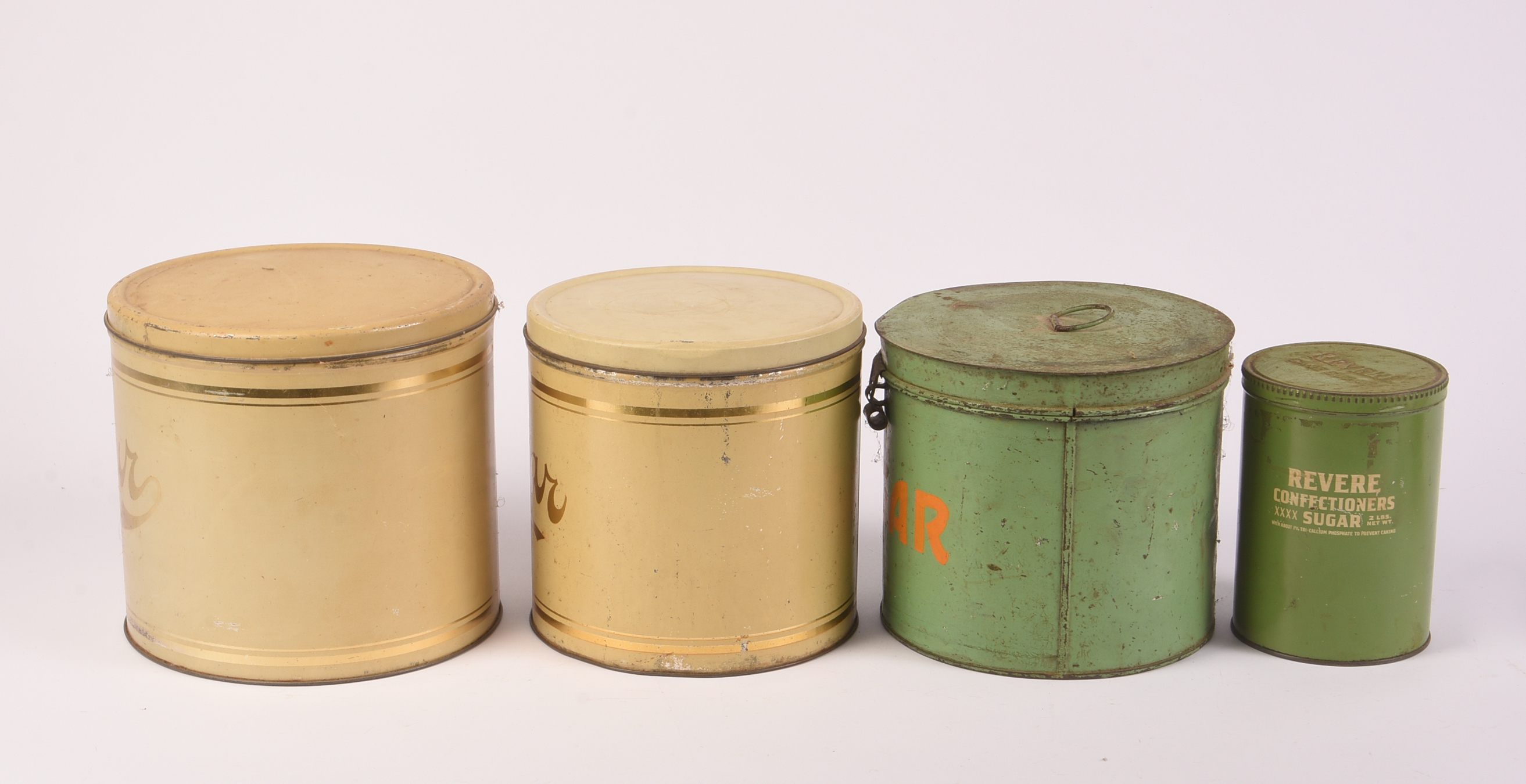 Sugar and Flour Tins.