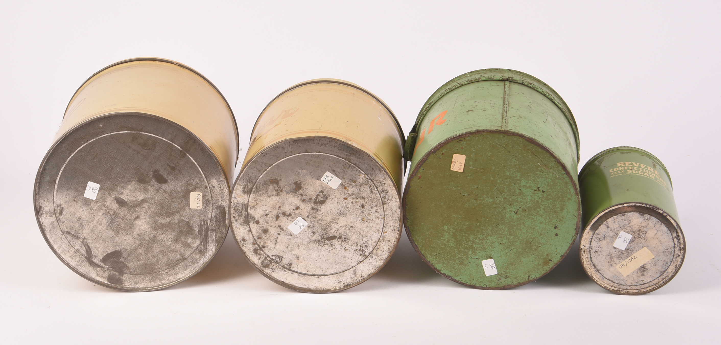 Sugar and Flour Tins.