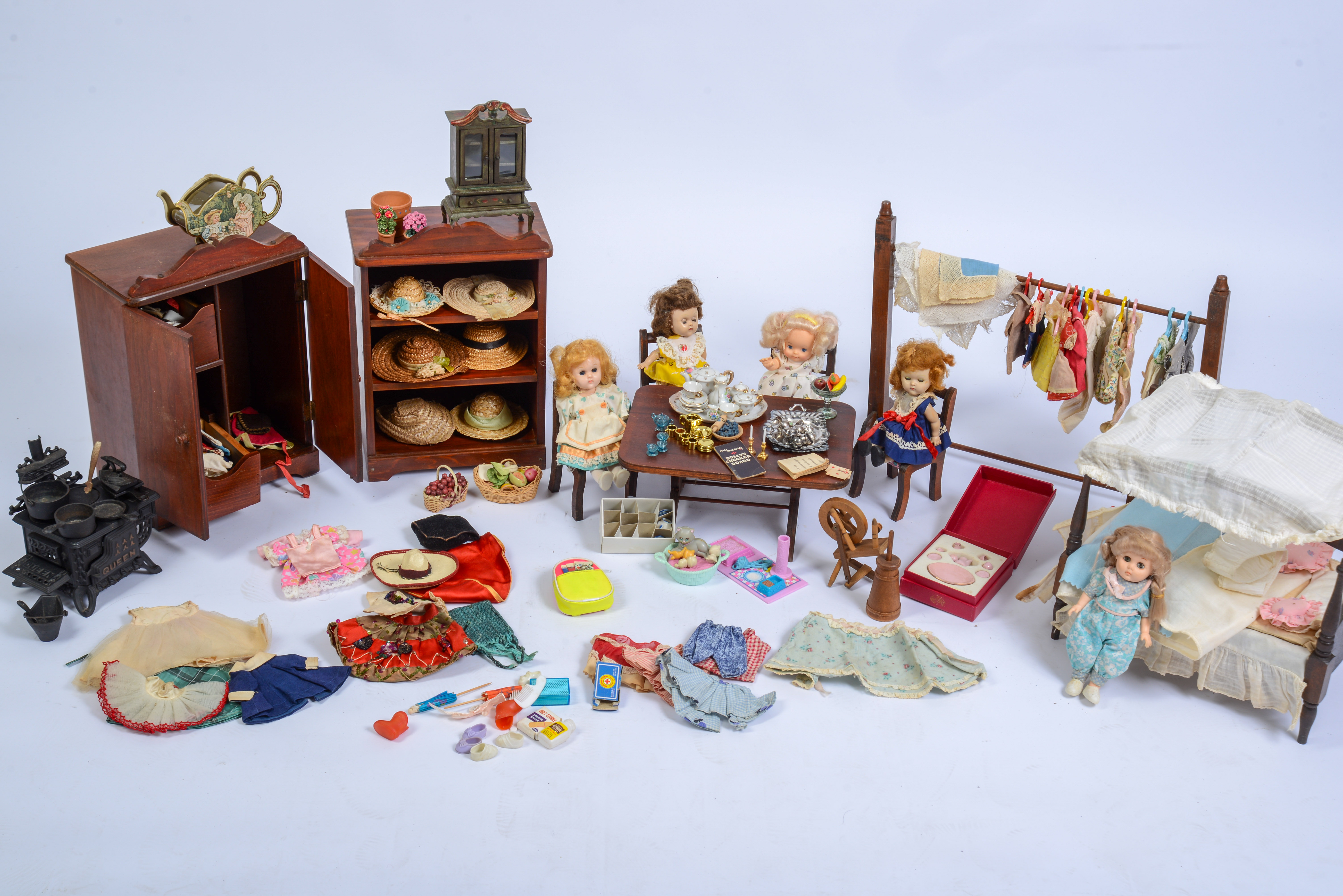 Collection of Dolls and Accessories.
