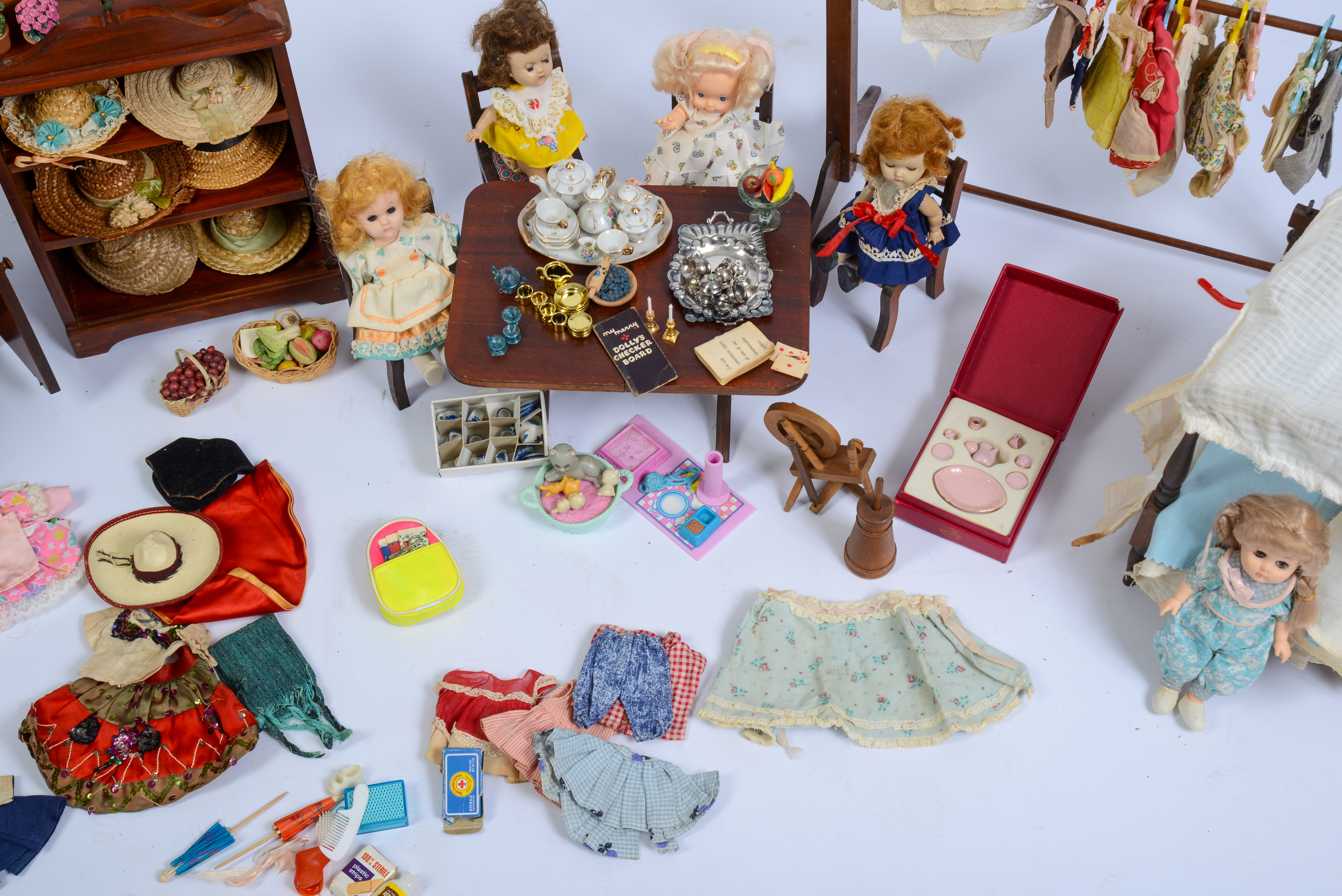 Collection of Dolls and Accessories.