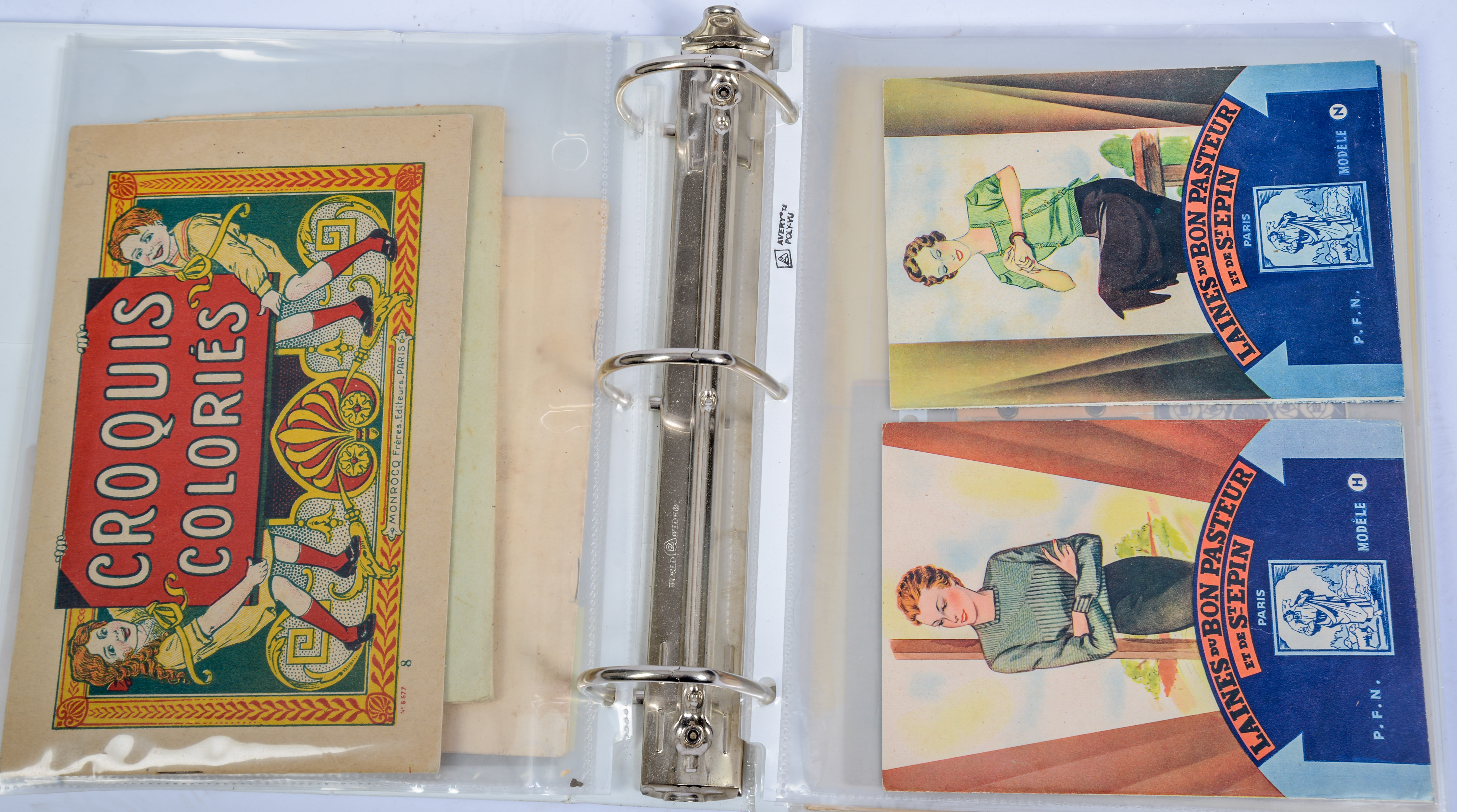 Collection of Mid 20th Century French Catalogs and Adverts.