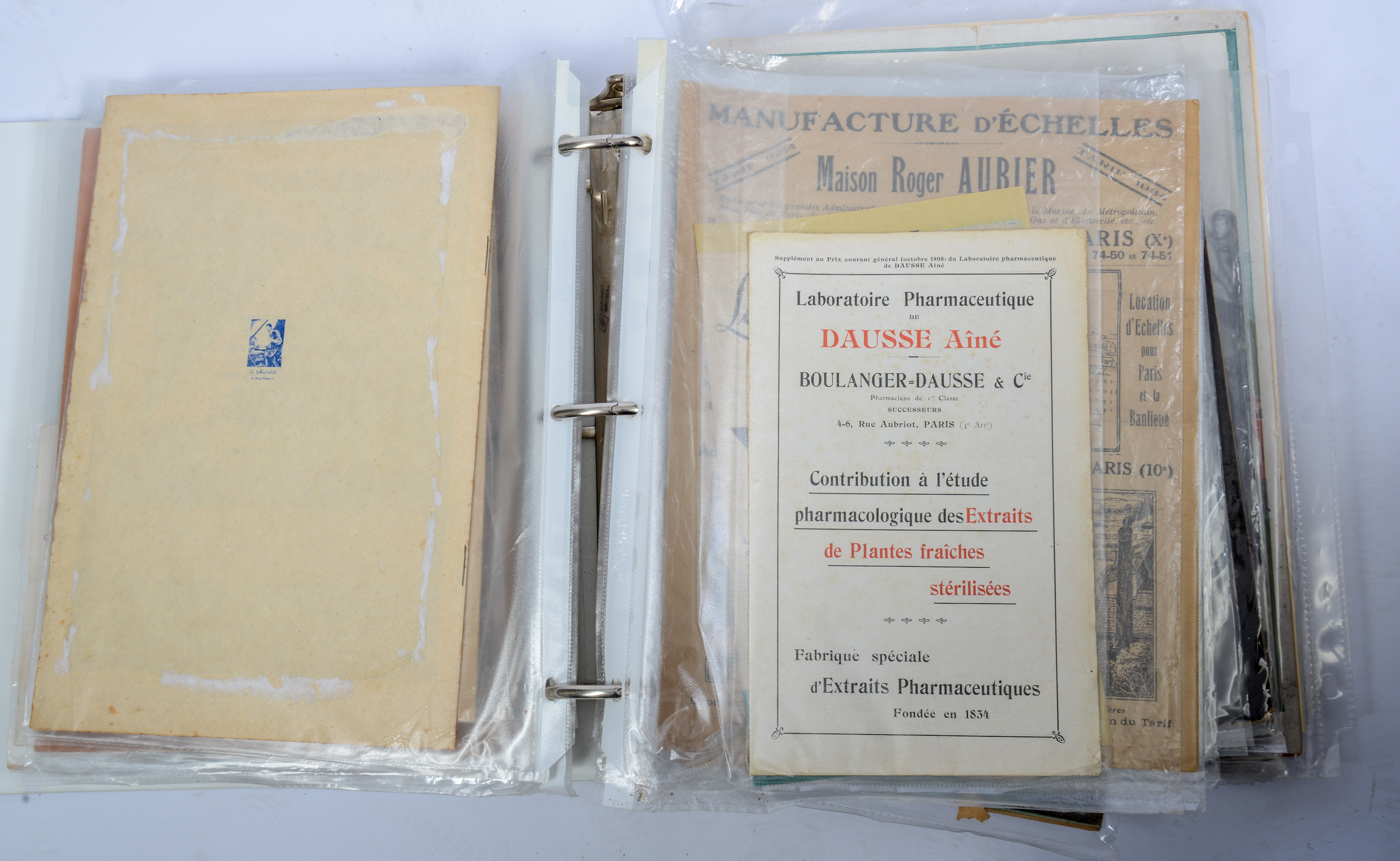Collection of French Magazines, Catalogs, and Adverts.