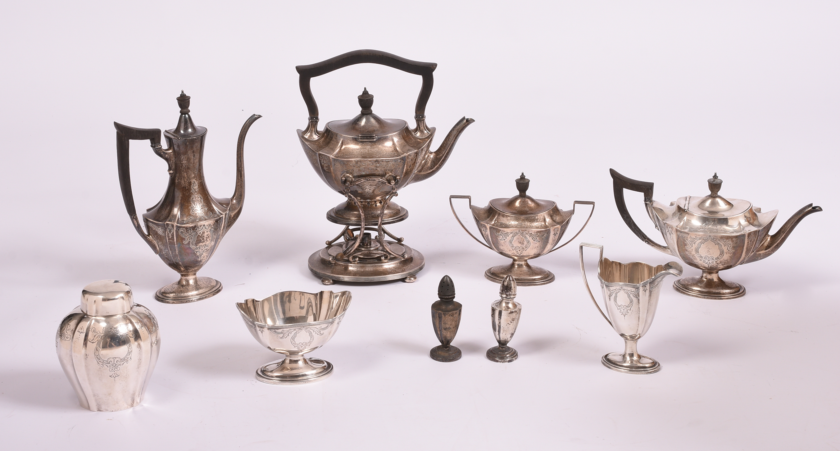Gorham Sterling Silver Tea Service.