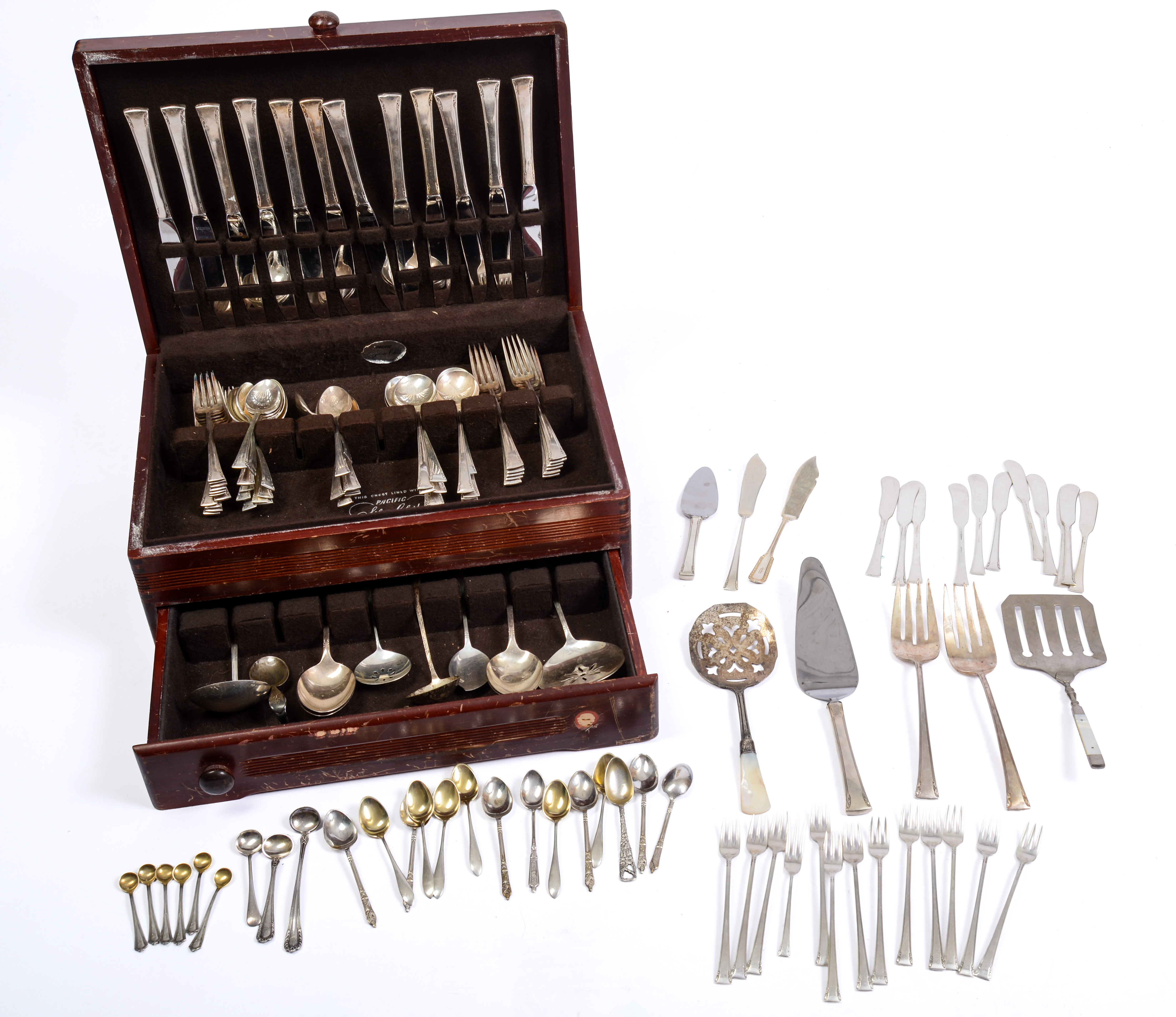 International Sterling Silver Flatware Service.