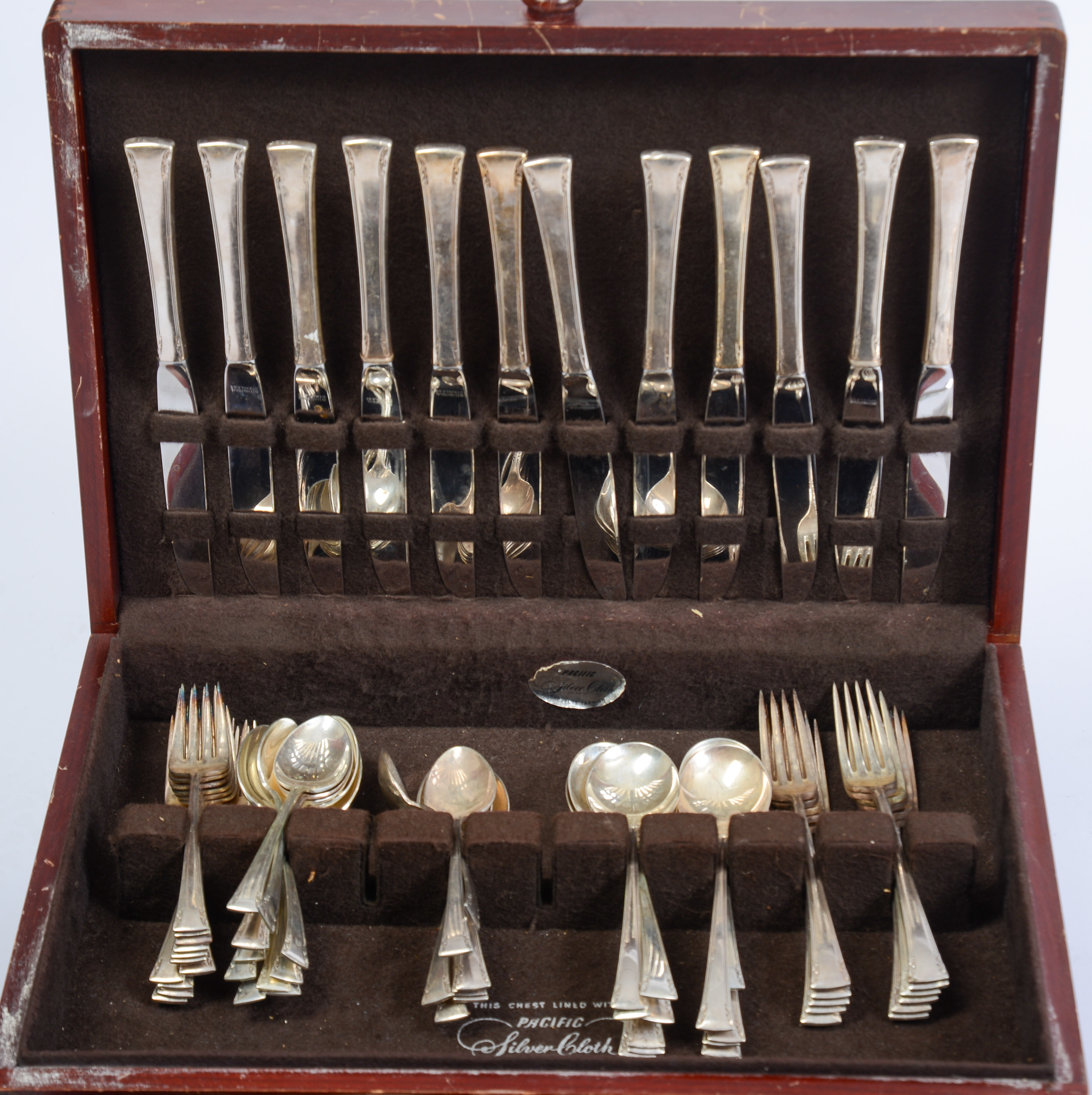 International Sterling Silver Flatware Service.