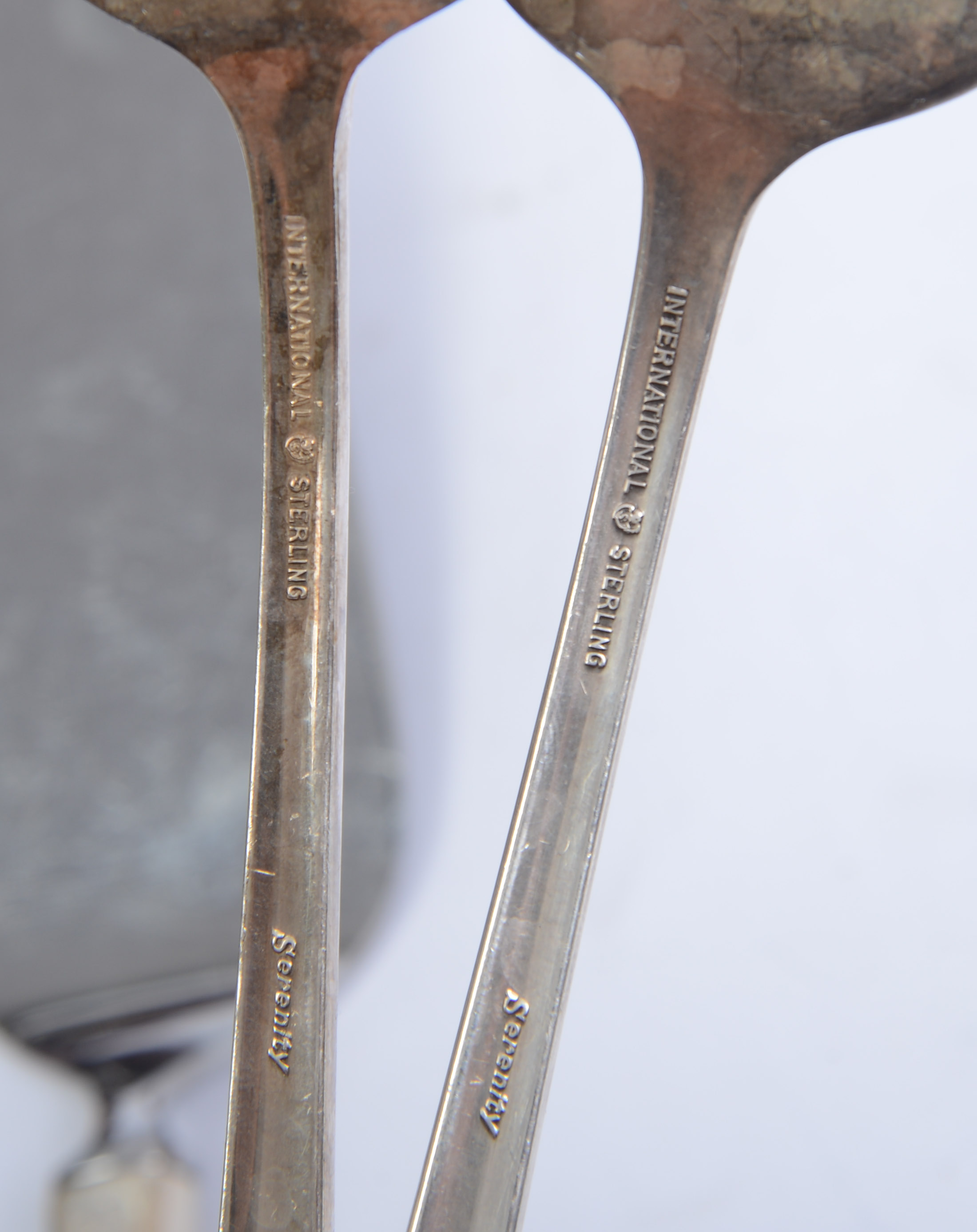 International Sterling Silver Flatware Service.