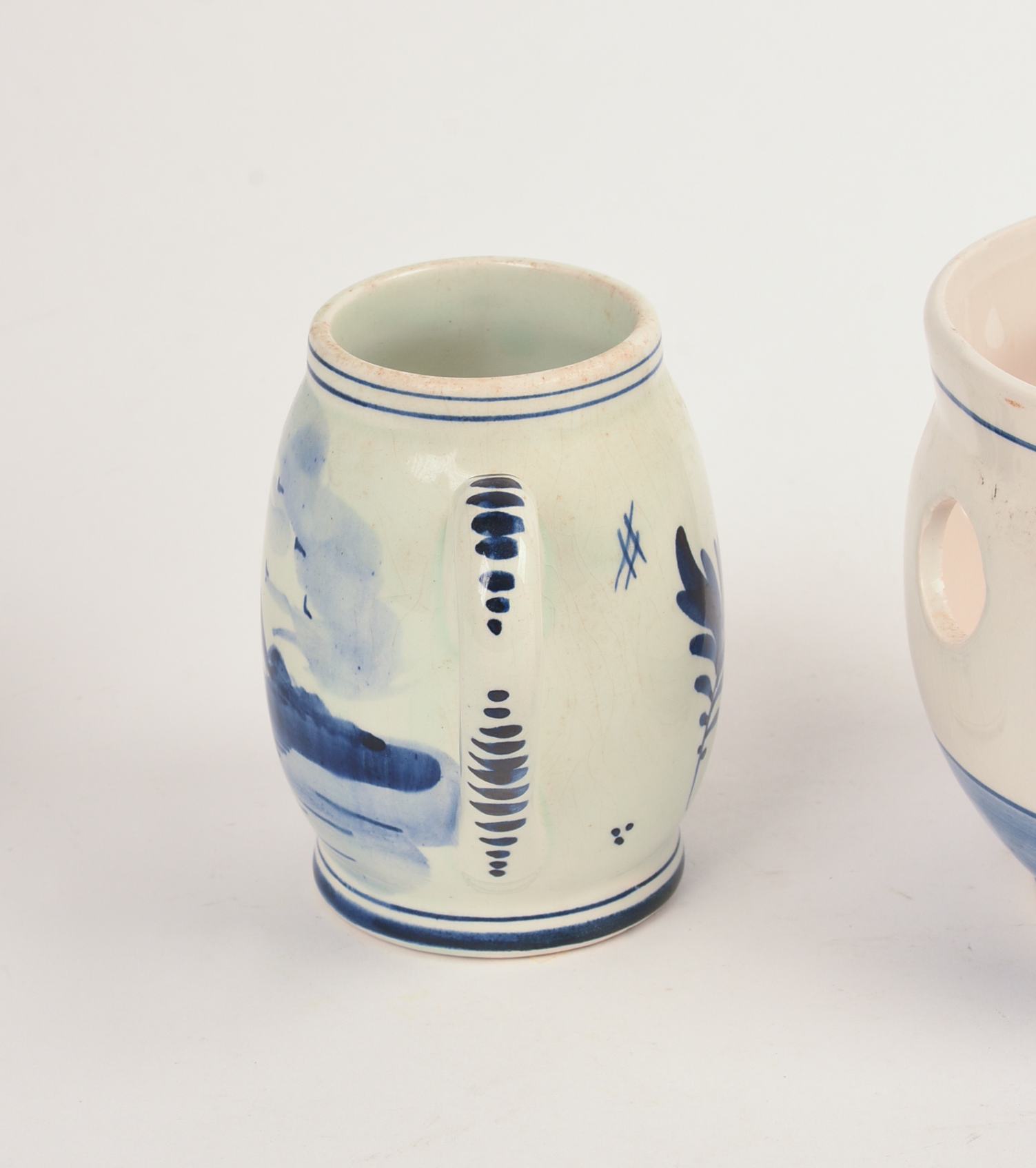 Four Dutch Delft Pieces.