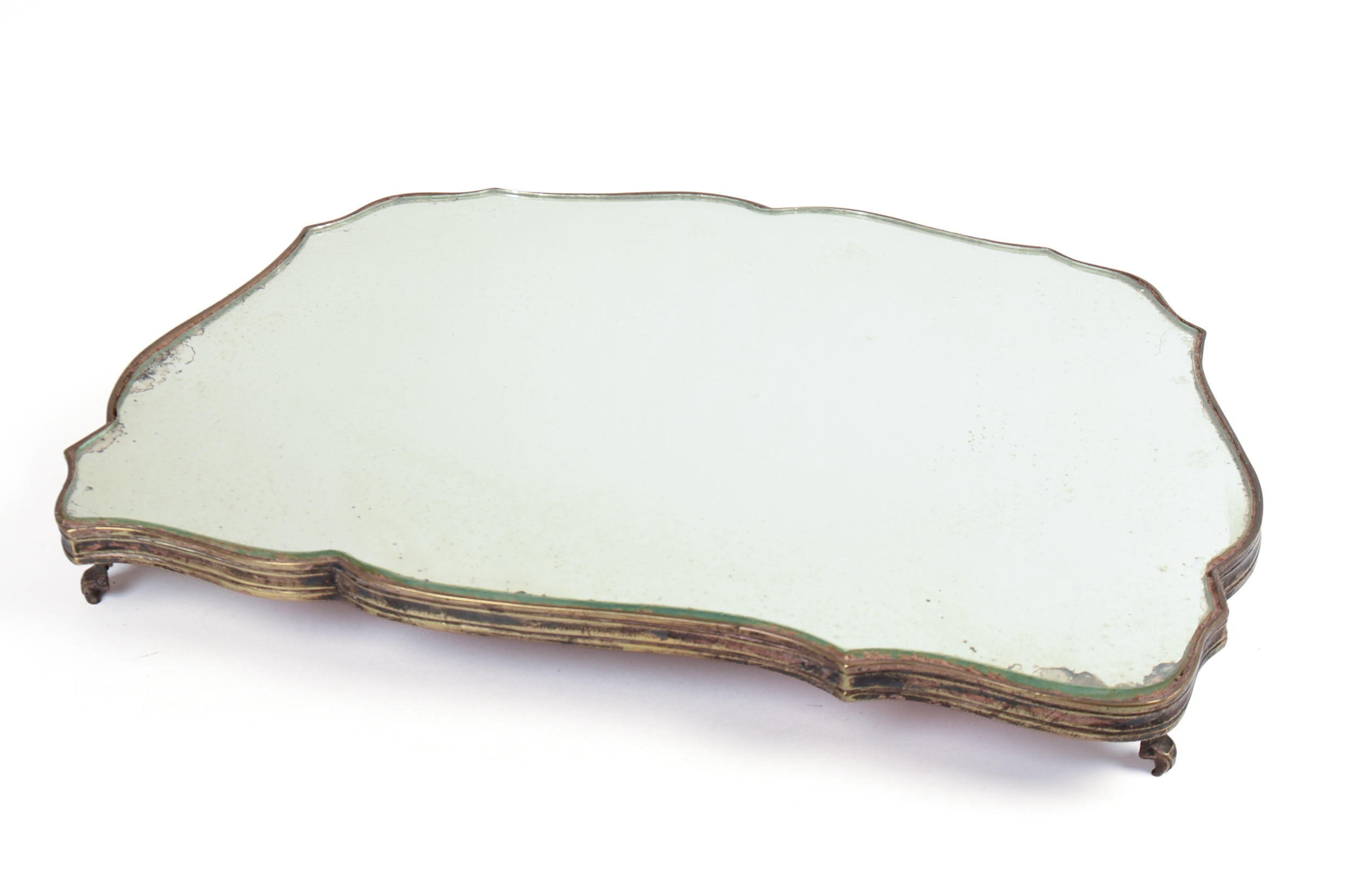 19th Century French Mirrored Plateau.