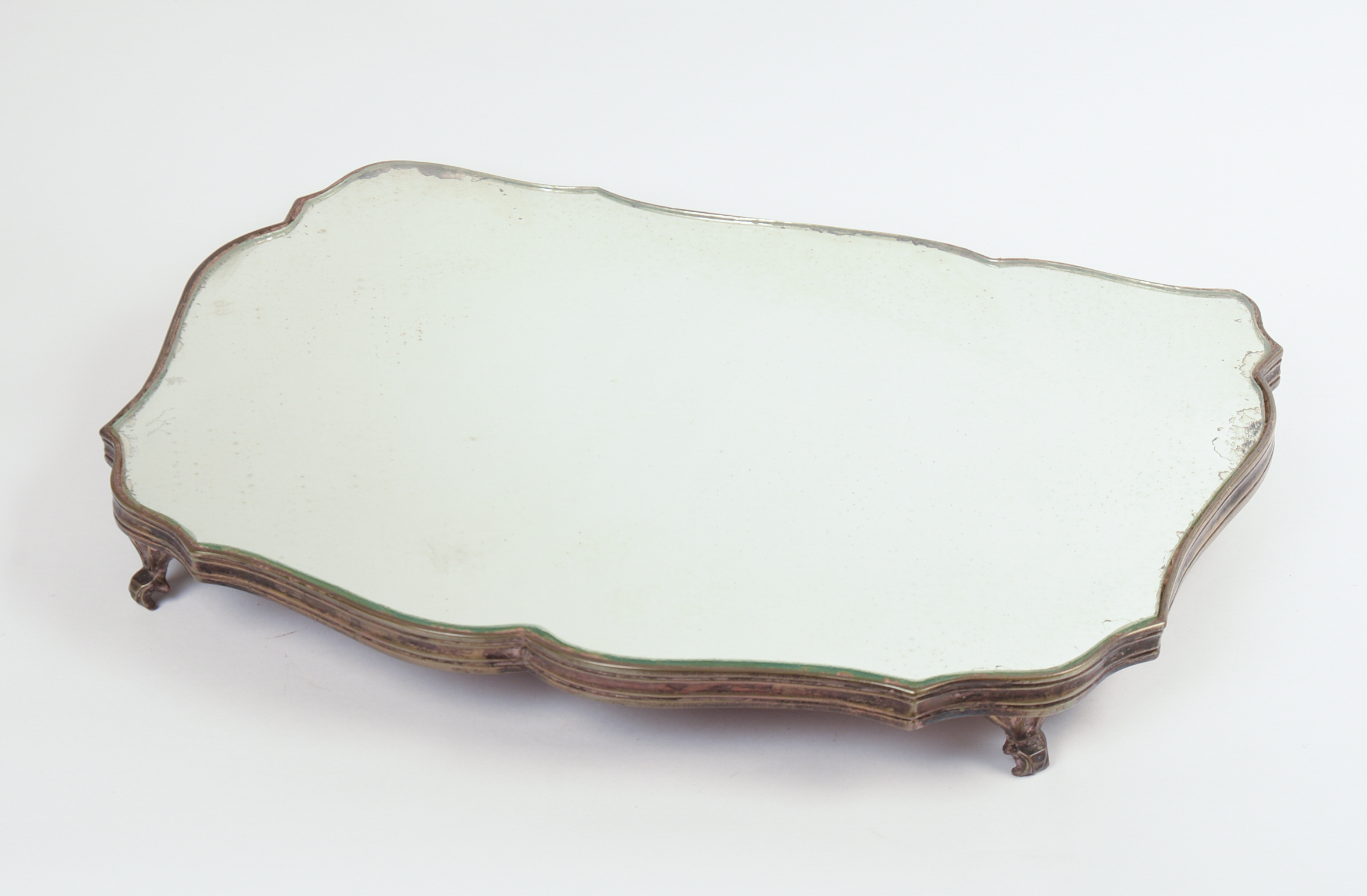19th Century French Mirrored Plateau.