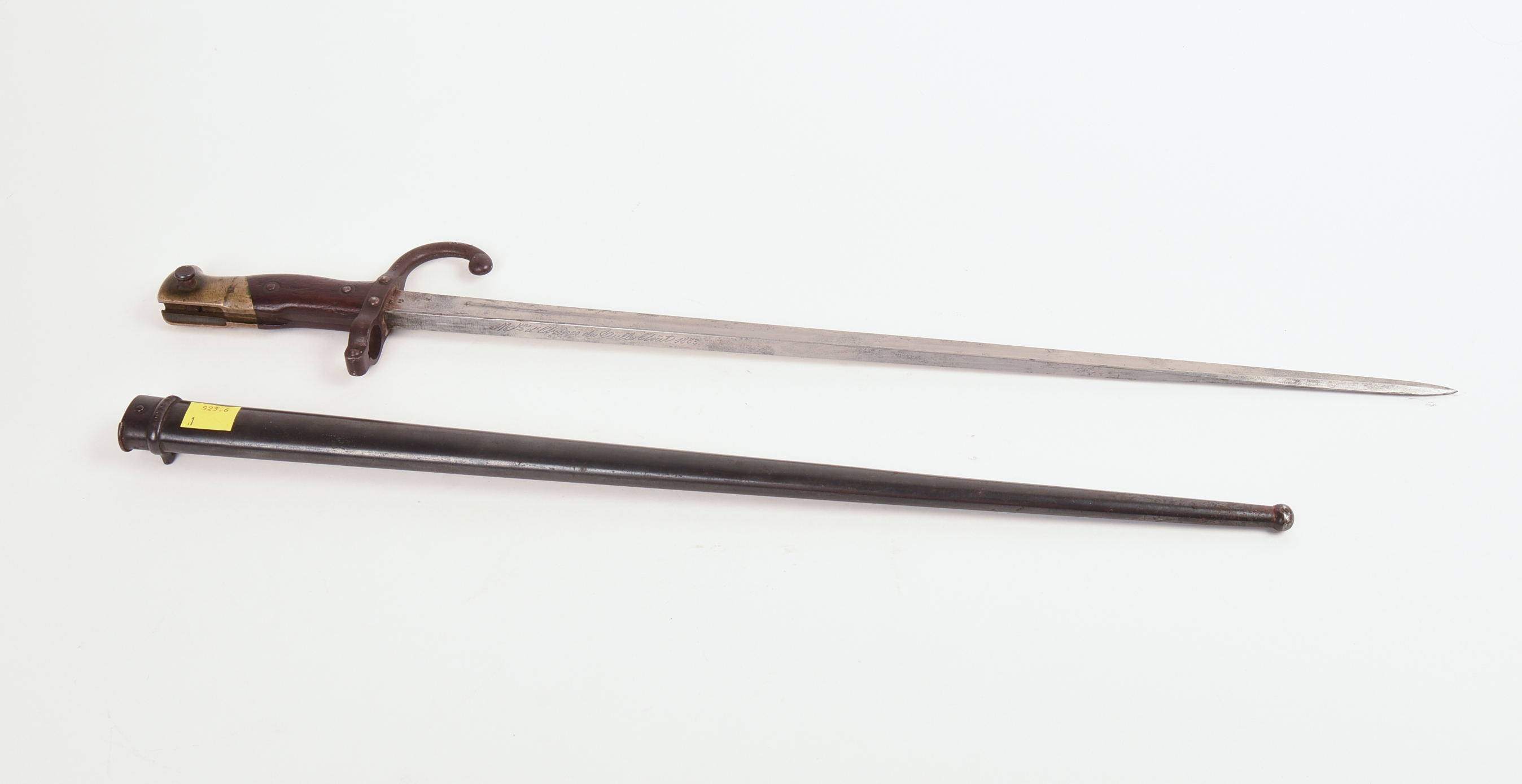 French Model 1883 Gras Rifle Bayonet.