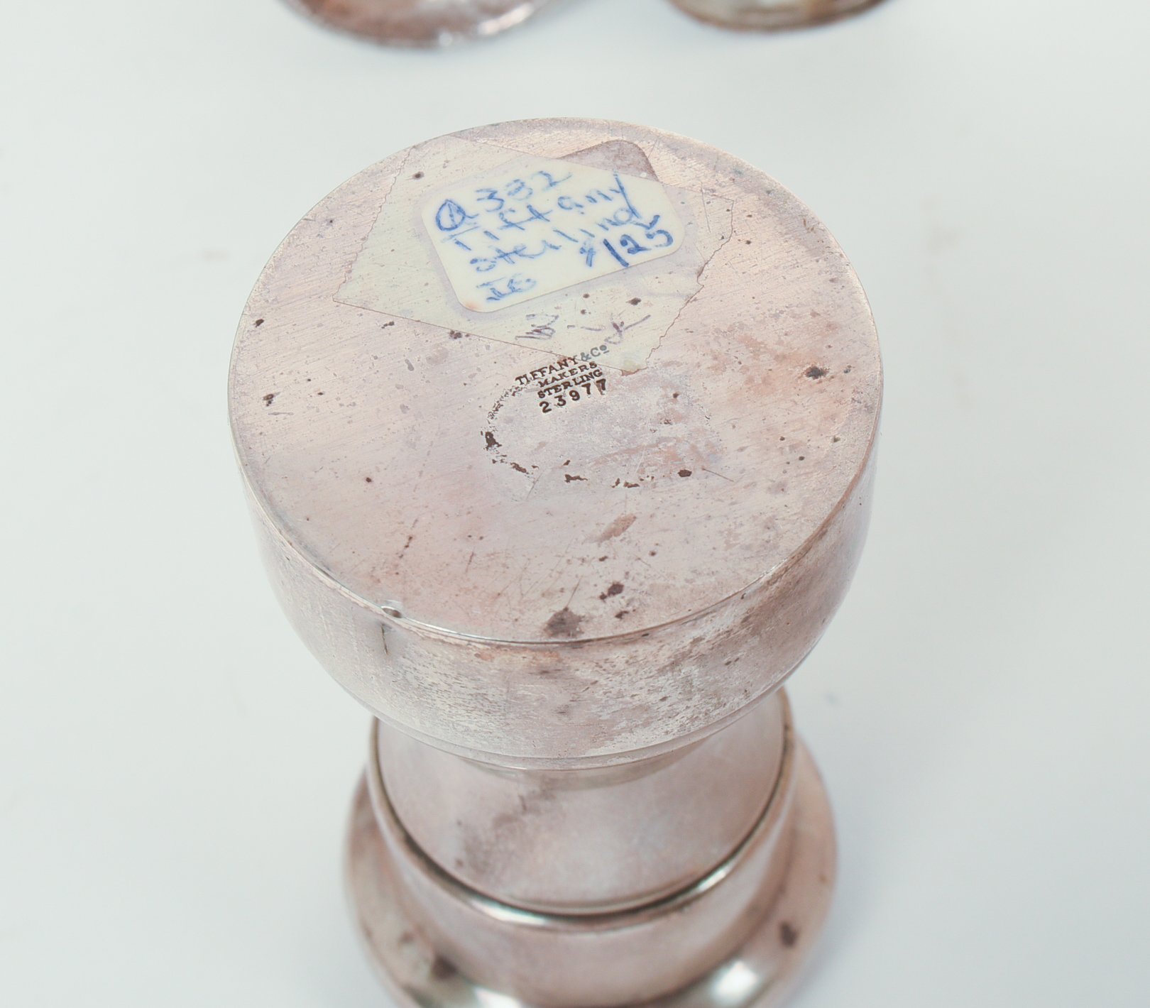 Five Silver Salts and a Pepper Grinder.