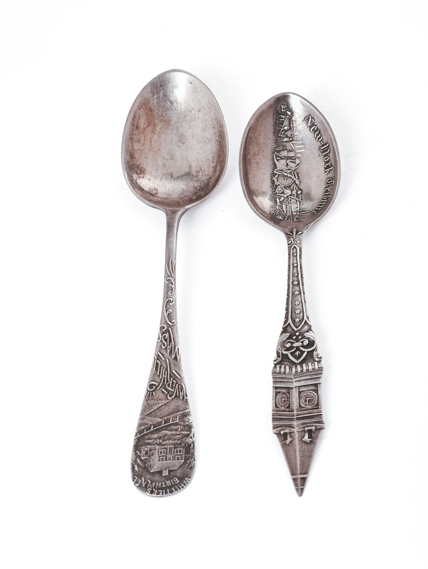 Two Sterling Silver Souveneir Spoons.