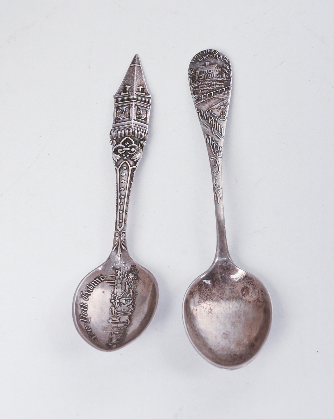 Two Sterling Silver Souveneir Spoons.