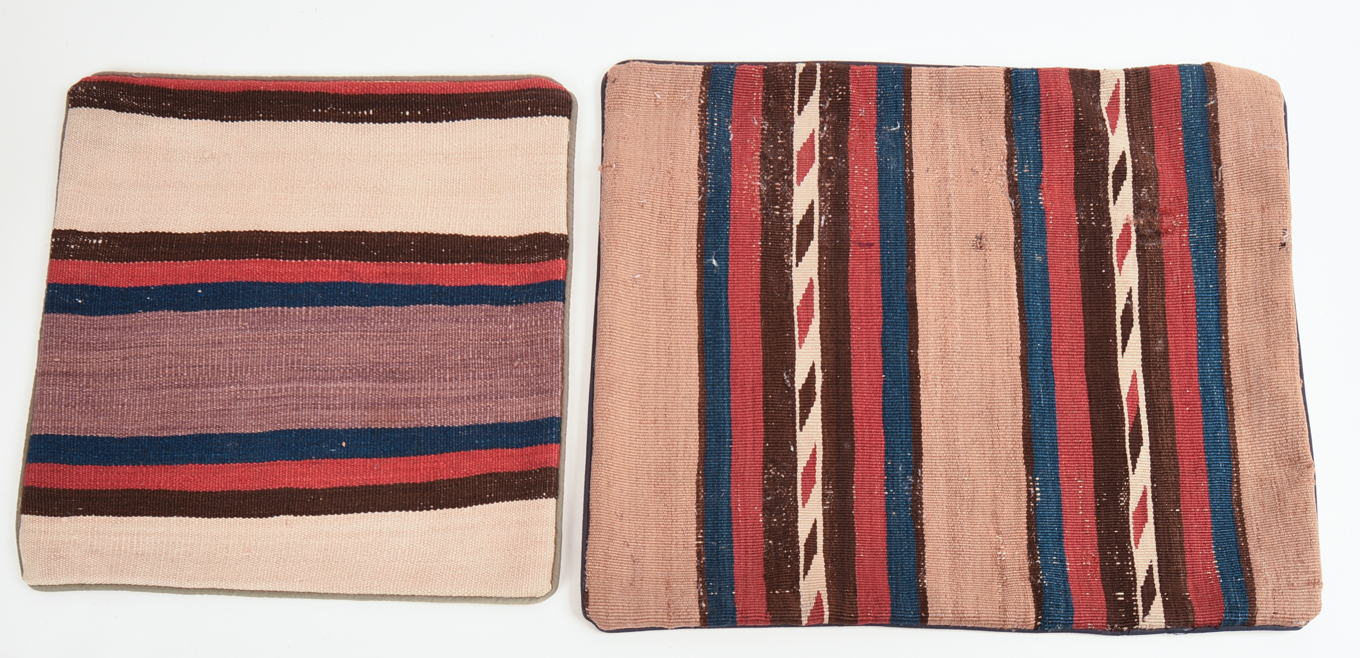 Four Turkish Rug Pillowcases.