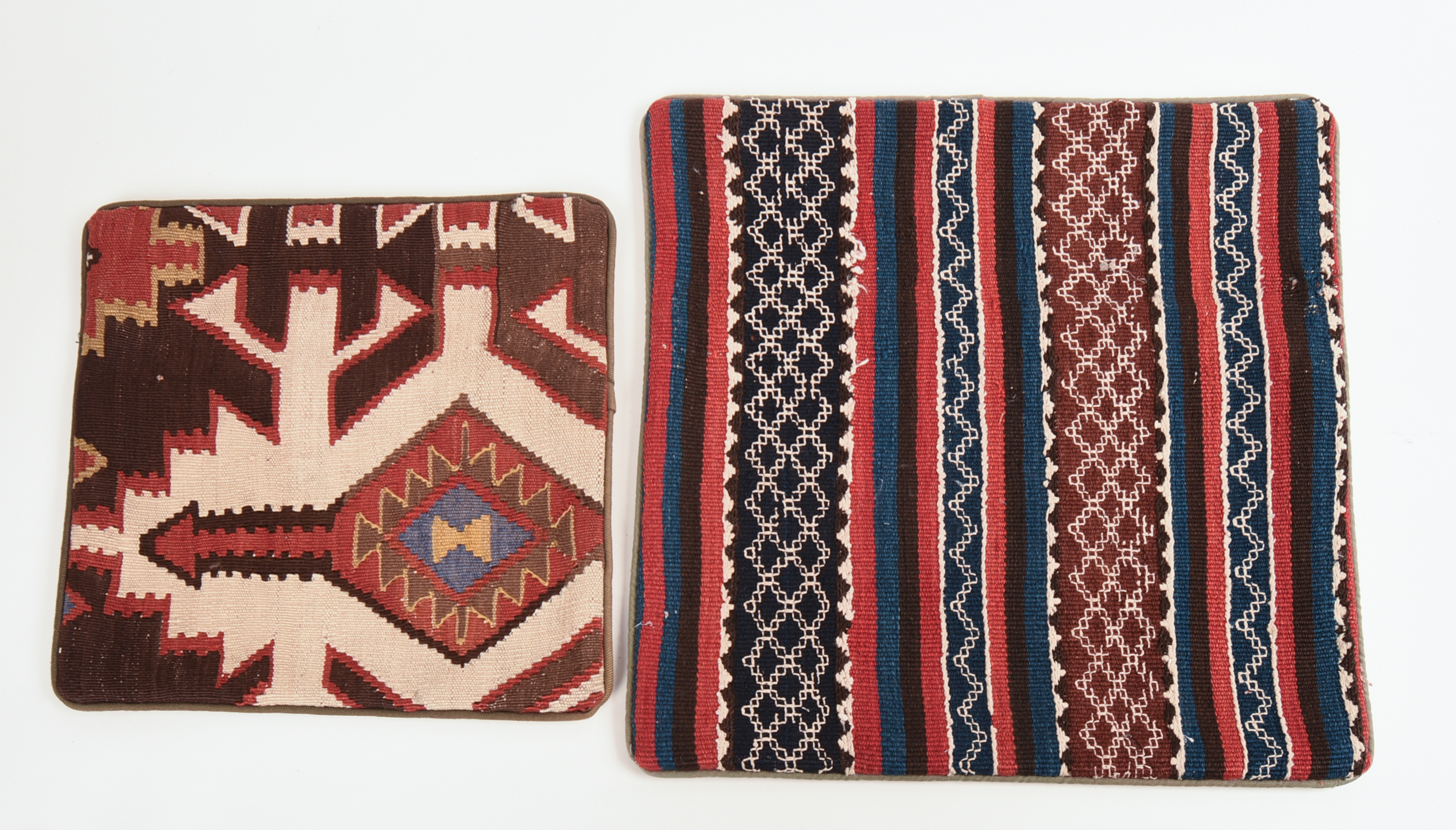 Four Turkish Rug Pillowcases.
