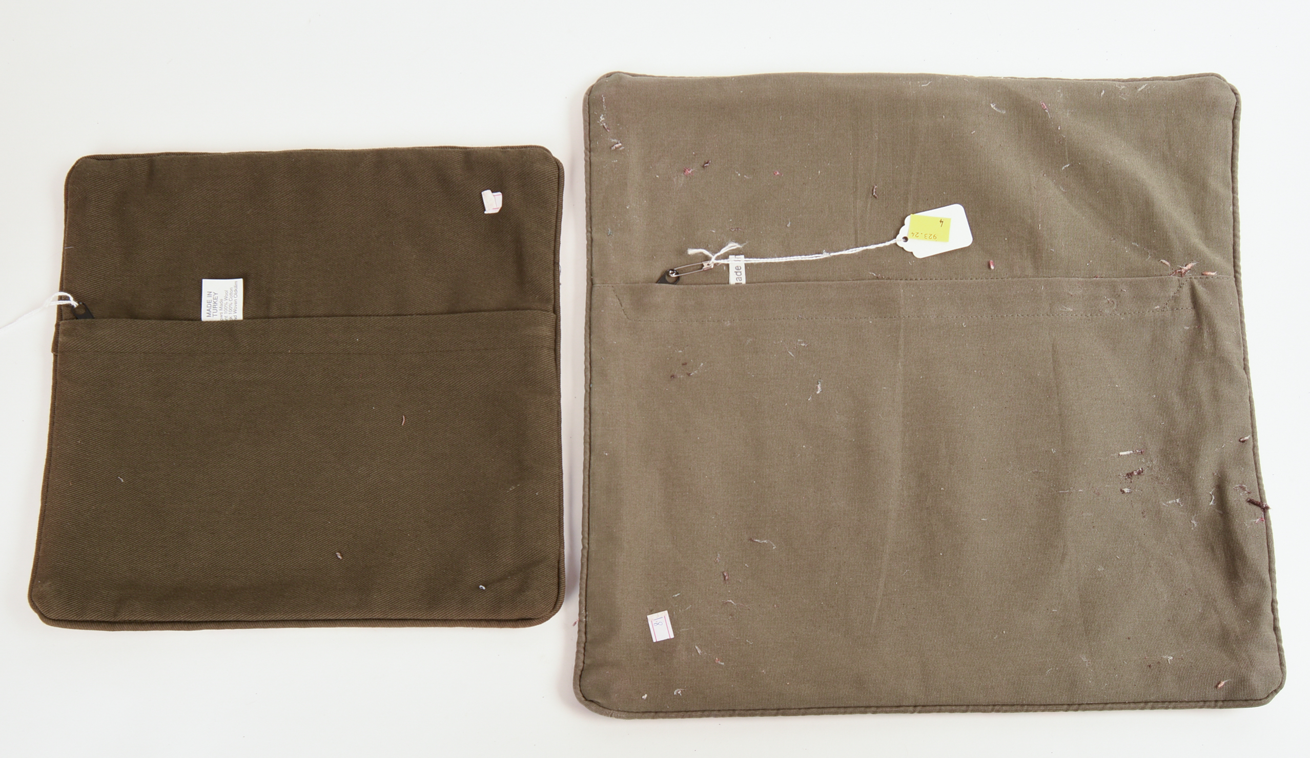 Four Turkish Rug Pillowcases.