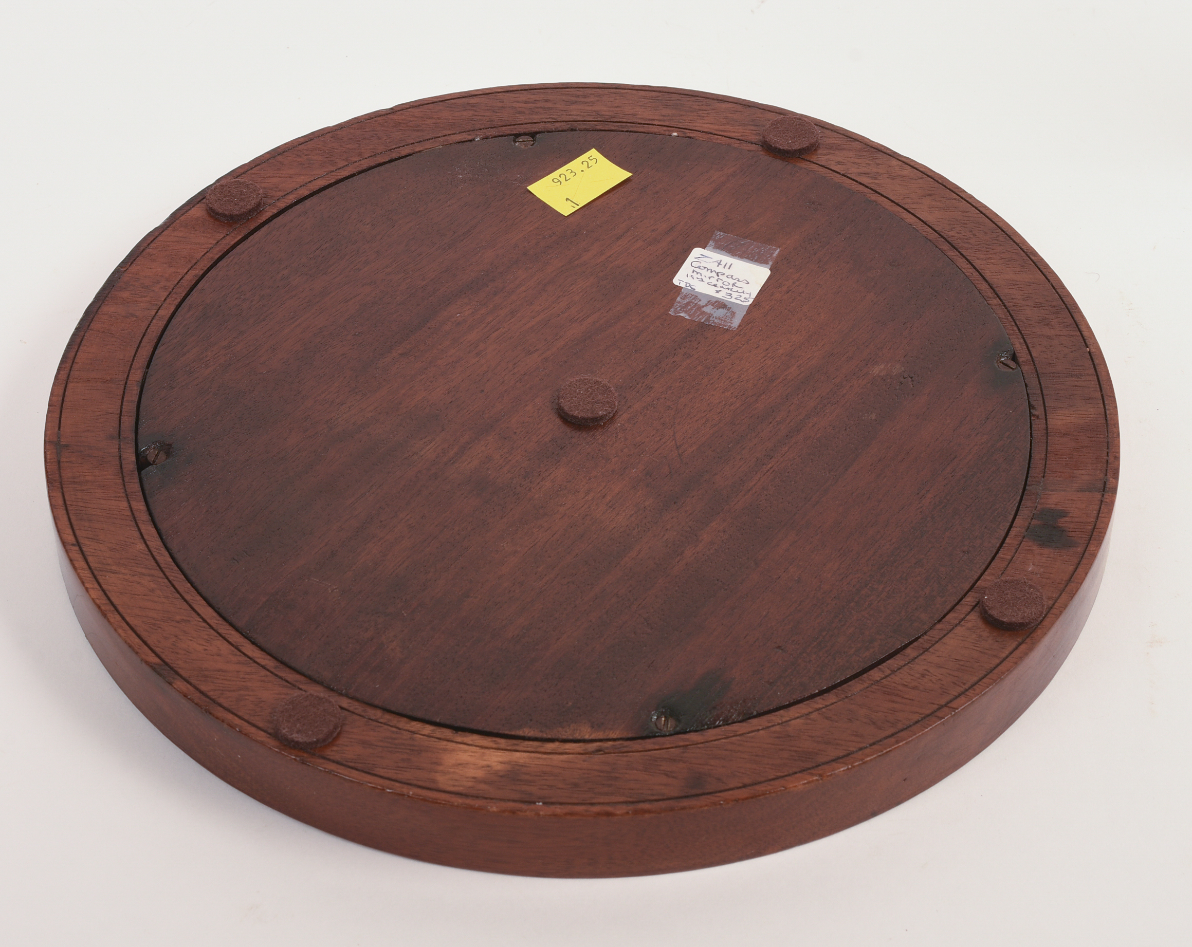 Small Mirror With Compass Lines.