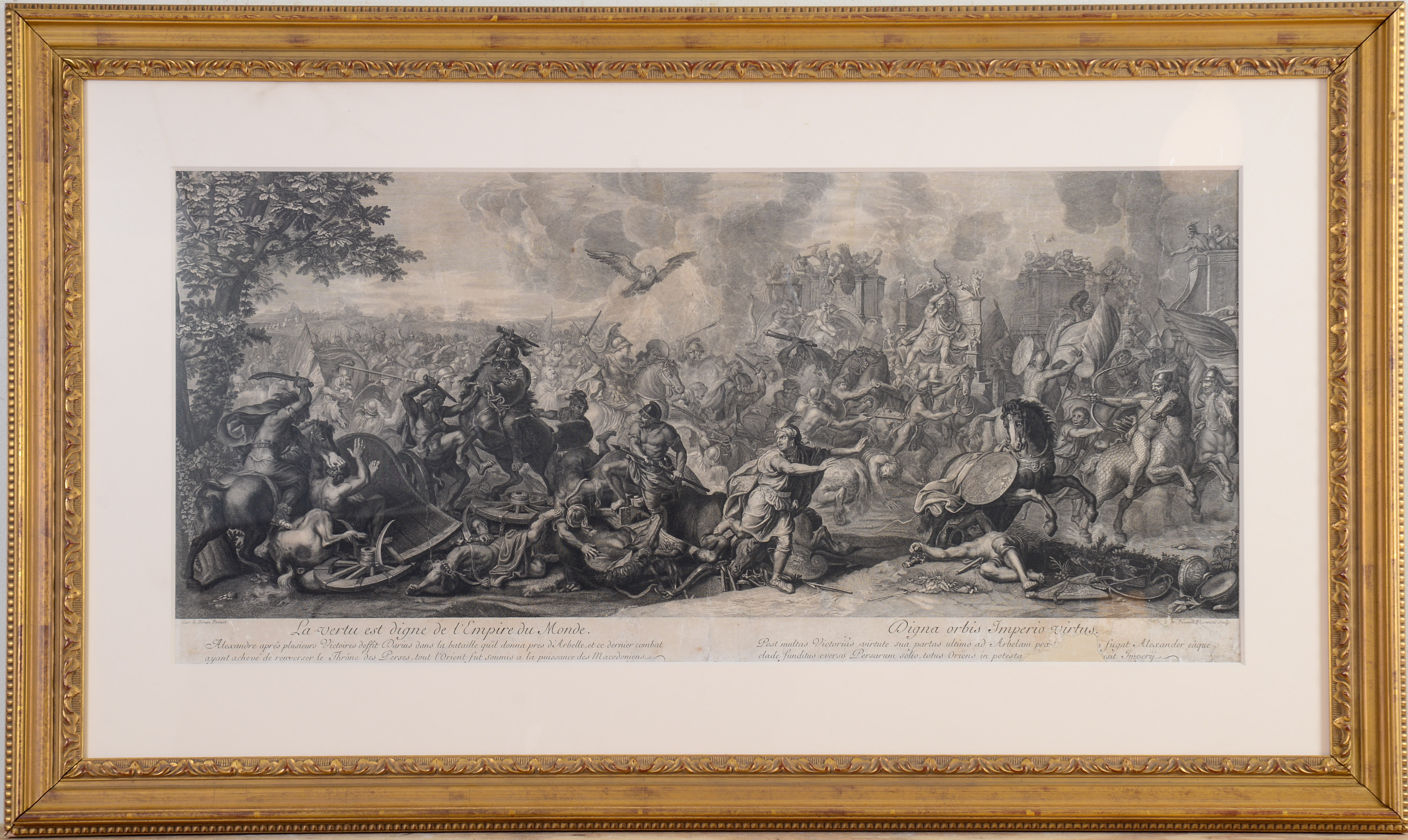 Battle of Arbella, After Charles Le Brun.