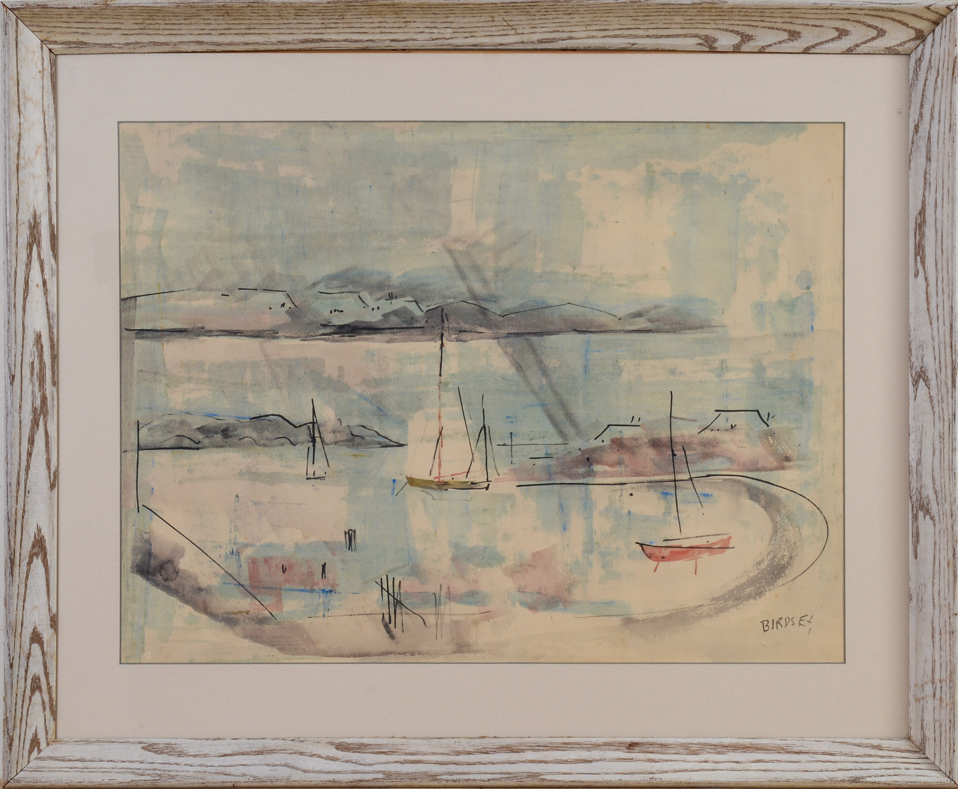 Alfred Birdsey (1912-1996). Bermuda Harbor.