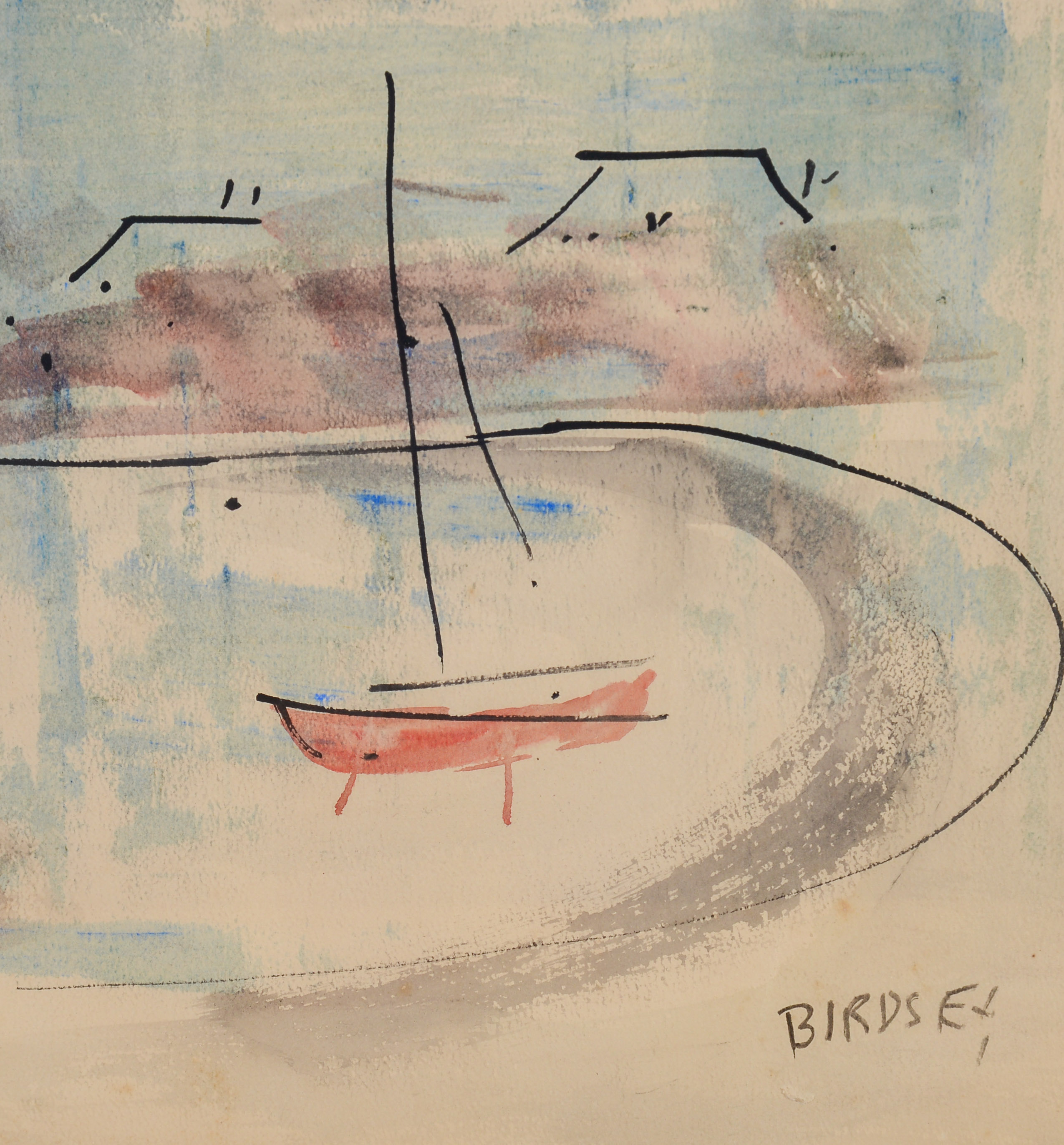 Alfred Birdsey (1912-1996). Bermuda Harbor.