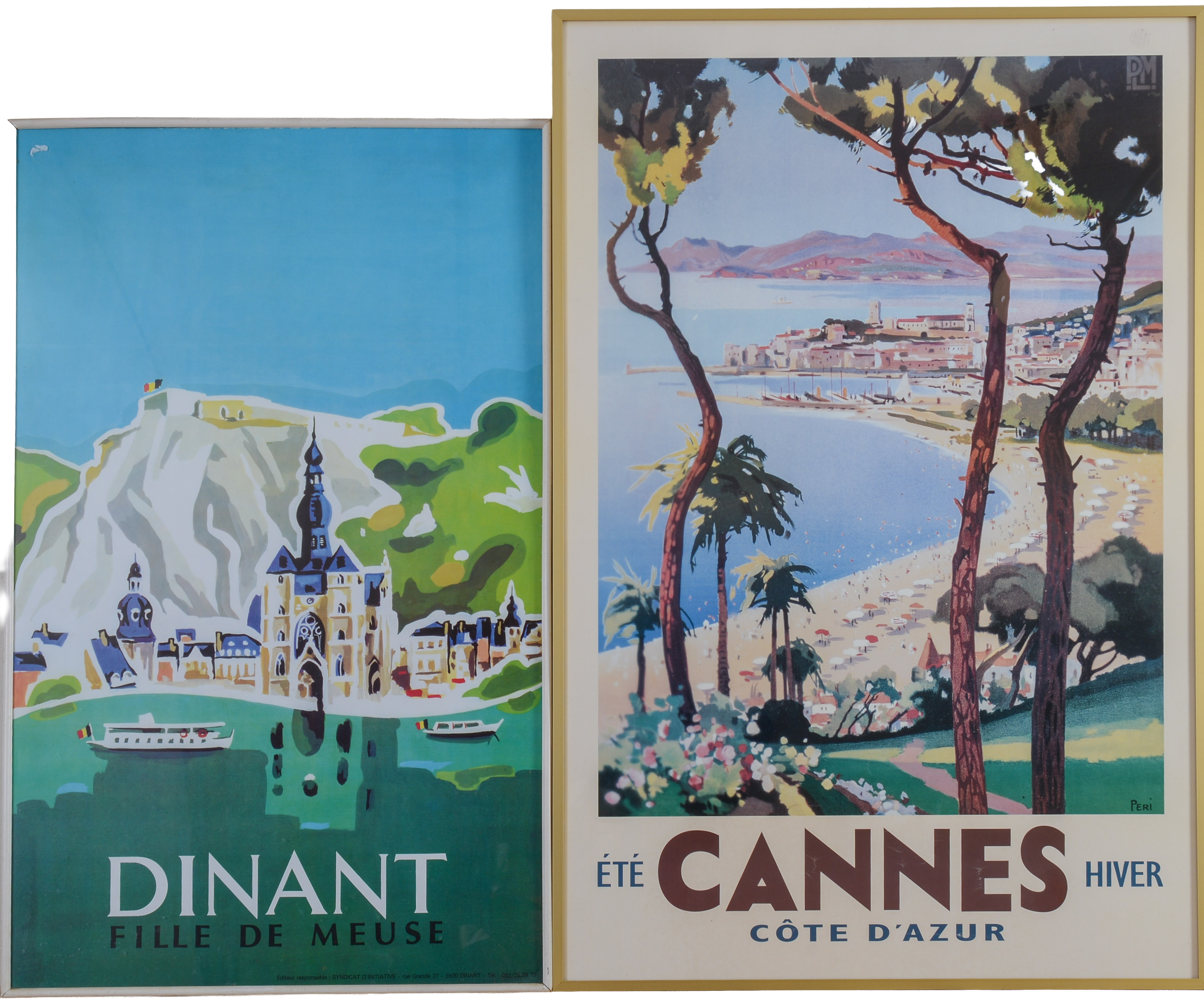 Two French Travel Posters.