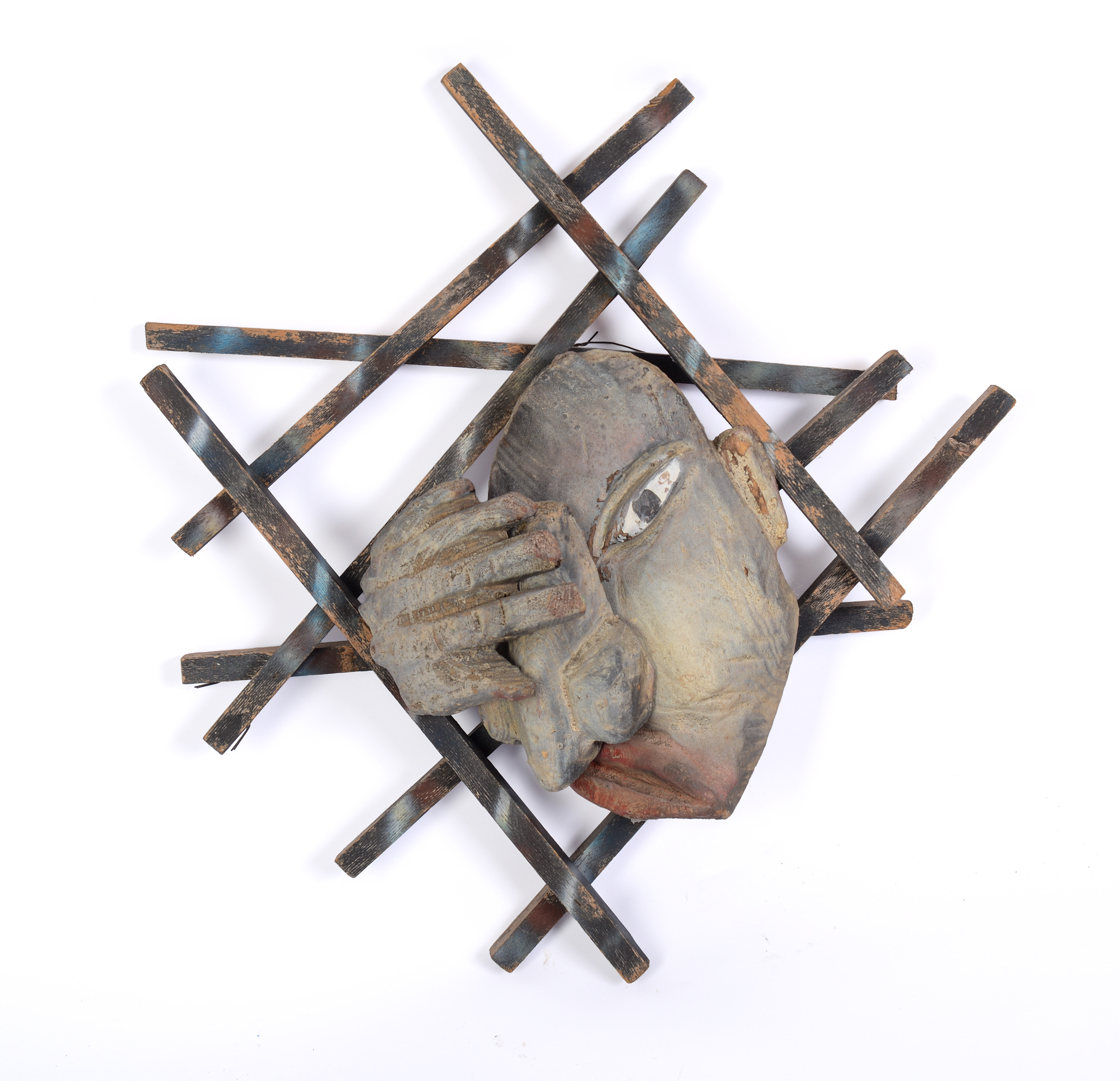 Contemporary Folk Art Sculpture.