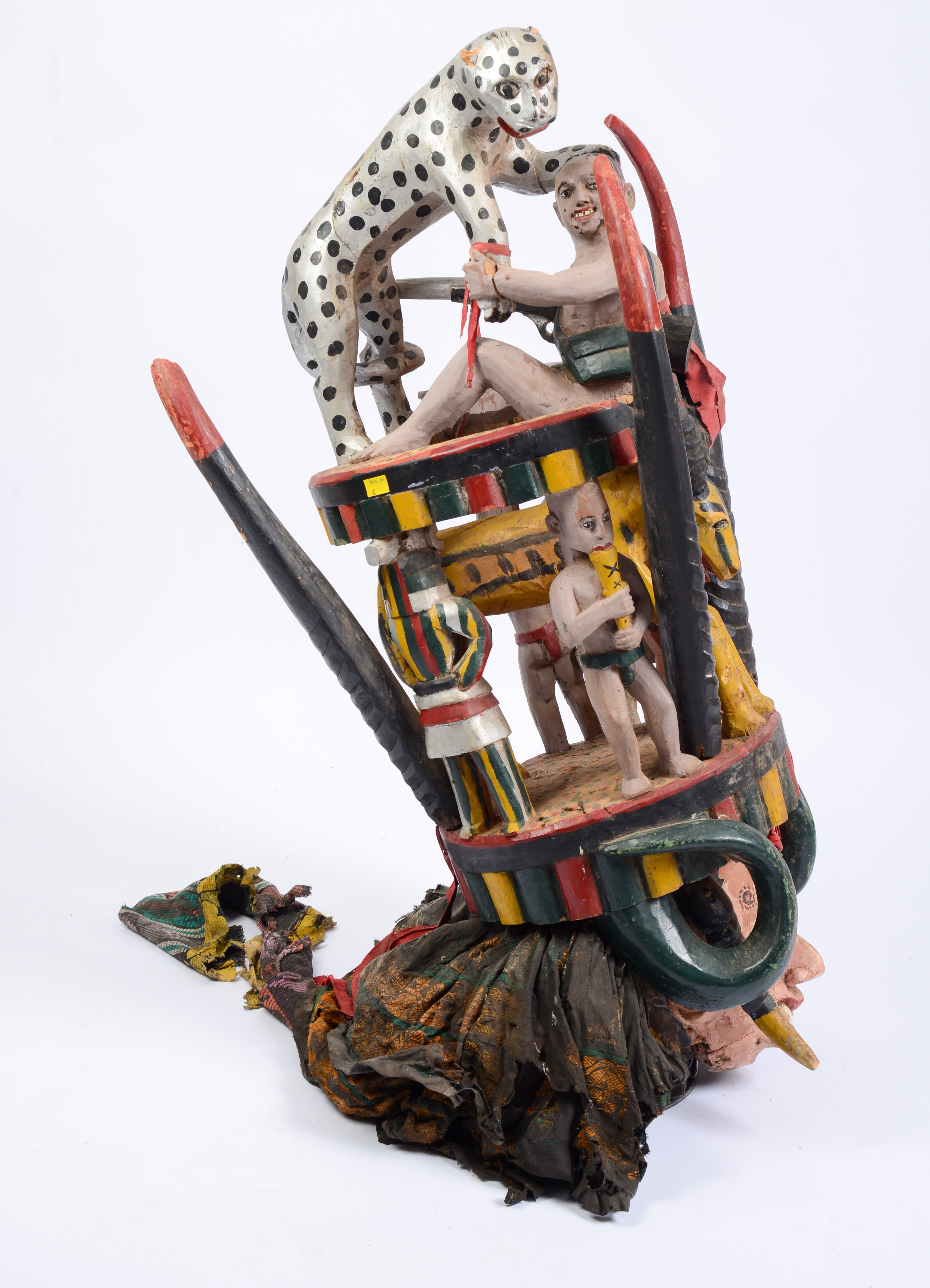 Large African Tribal Headdress.
