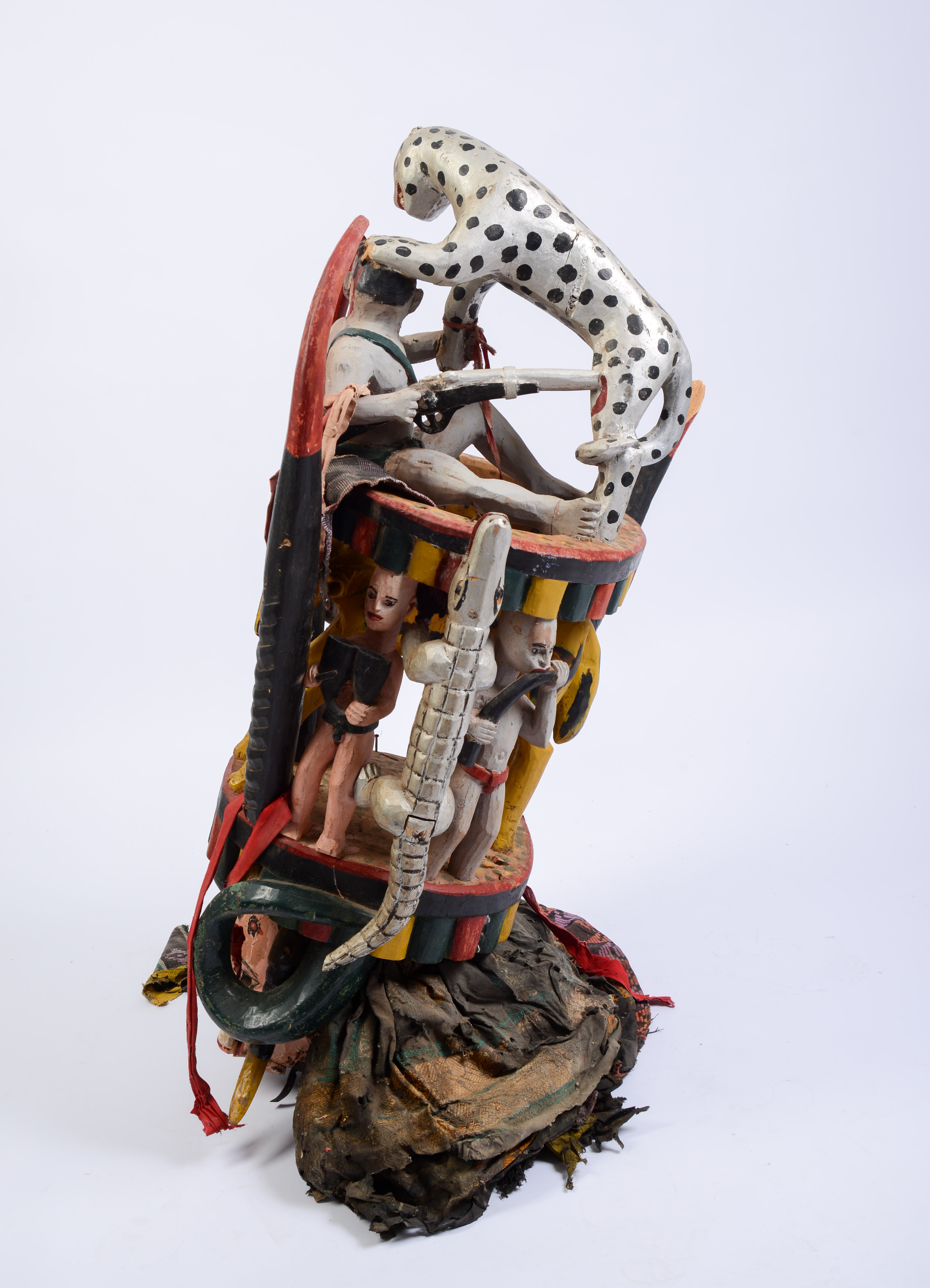 Large African Tribal Headdress.