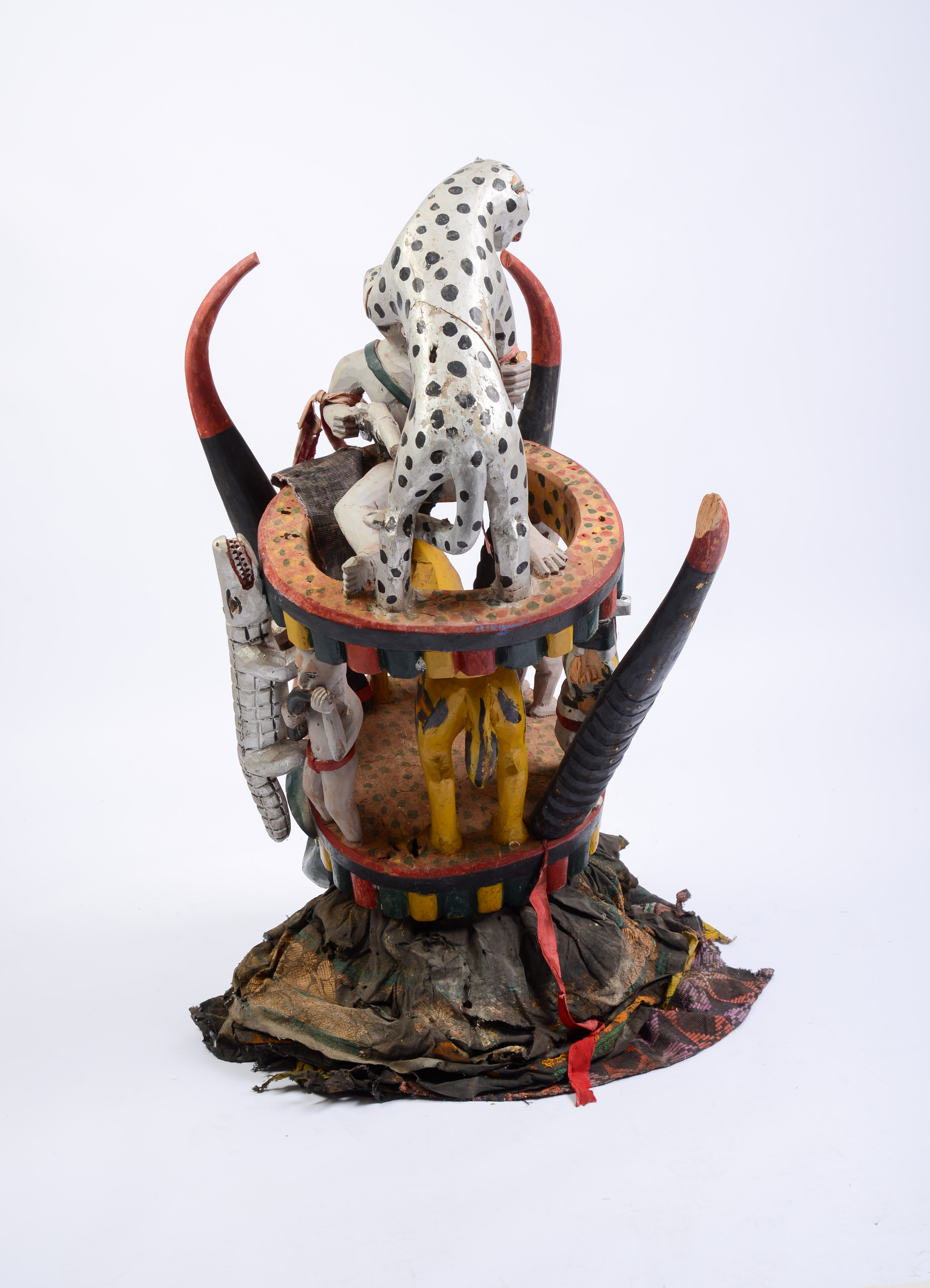 Large African Tribal Headdress.