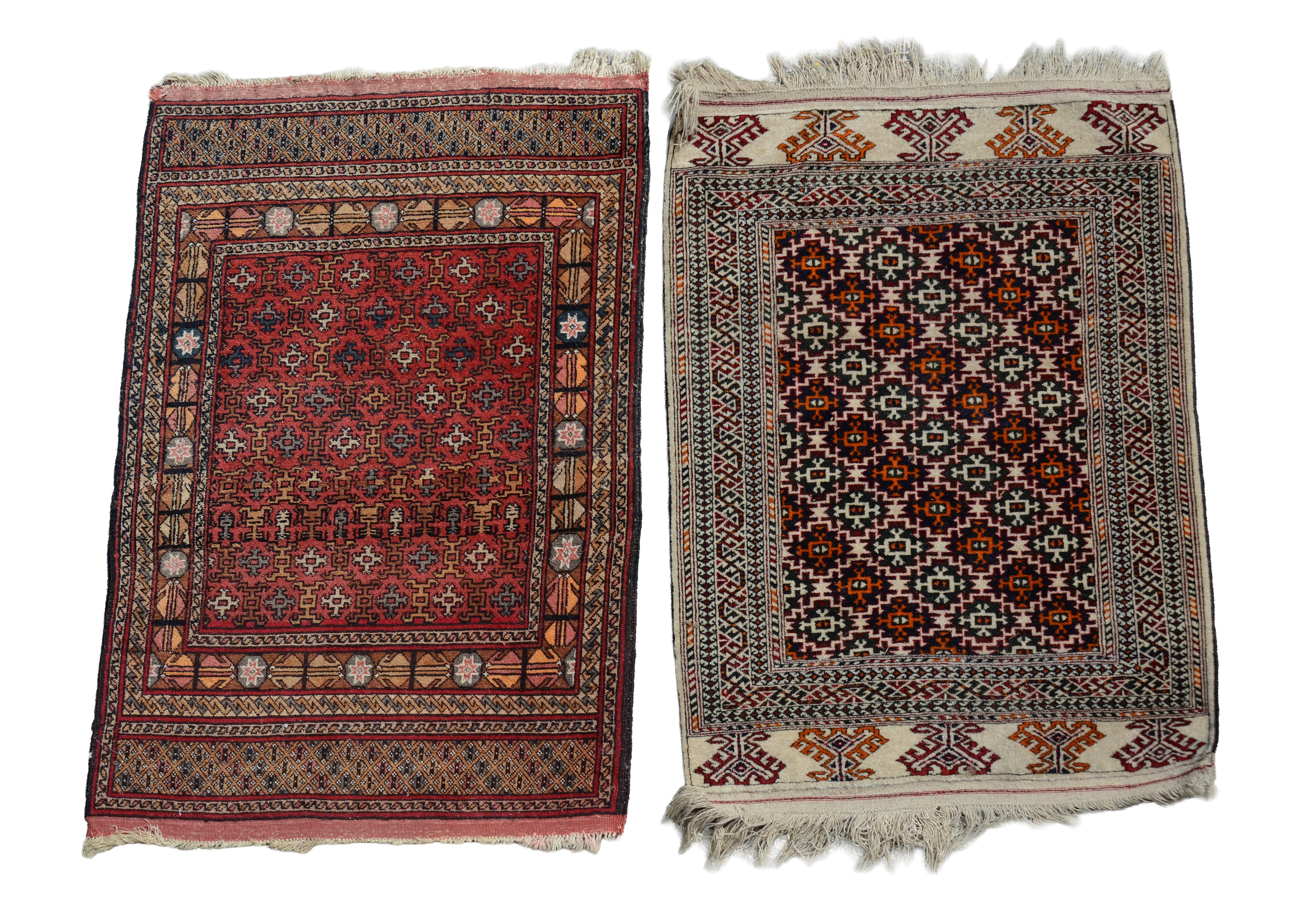 Two Small Oriental Mats.