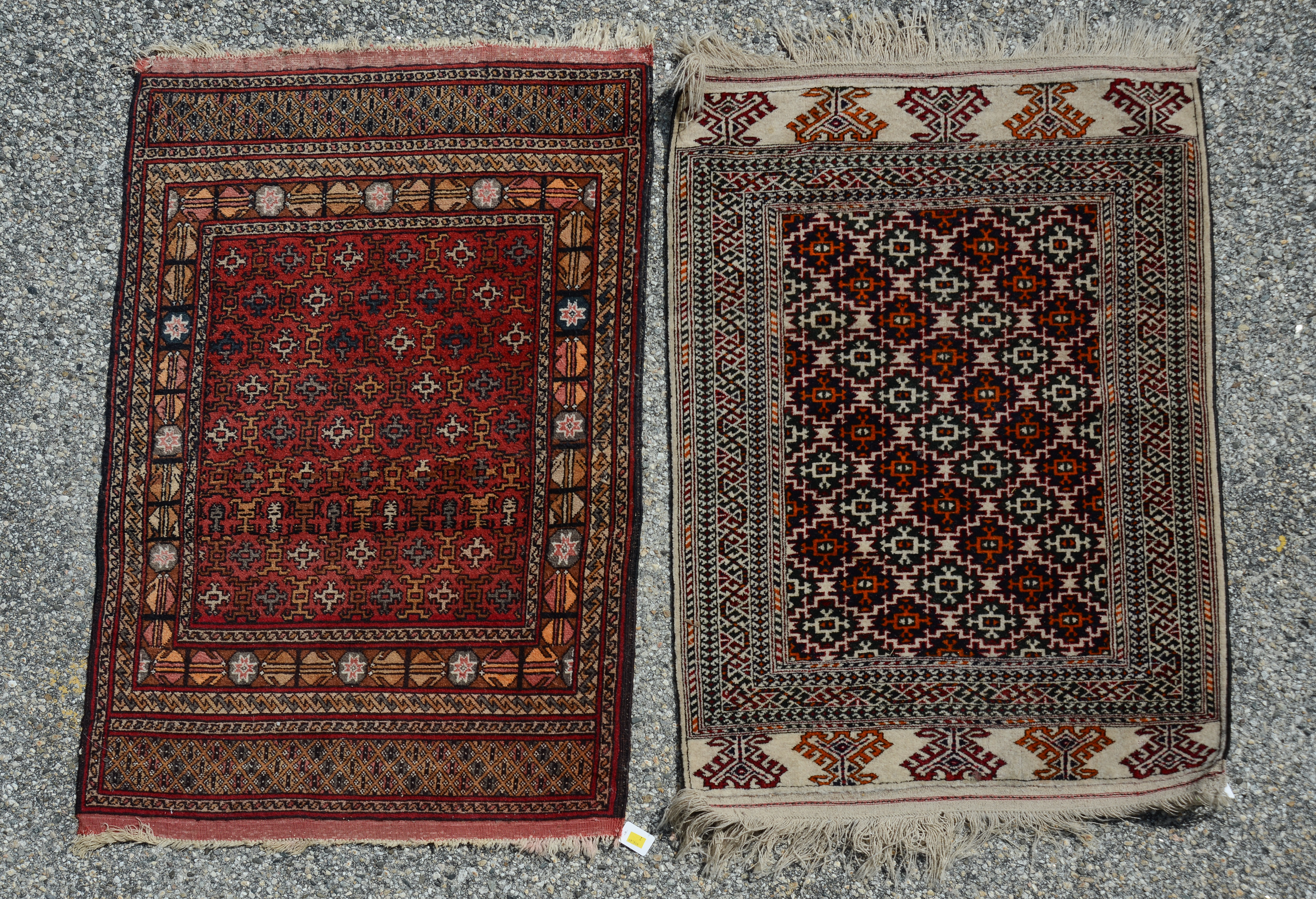 Two Small Oriental Mats.