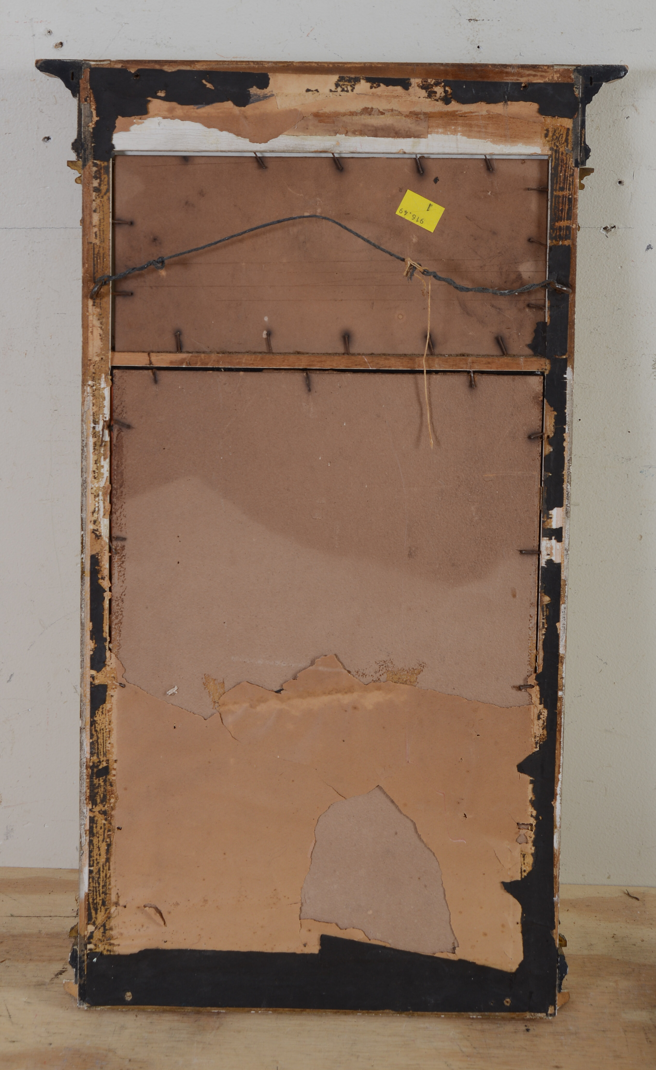 Federal Mirror With Panel After Gudio Reni.