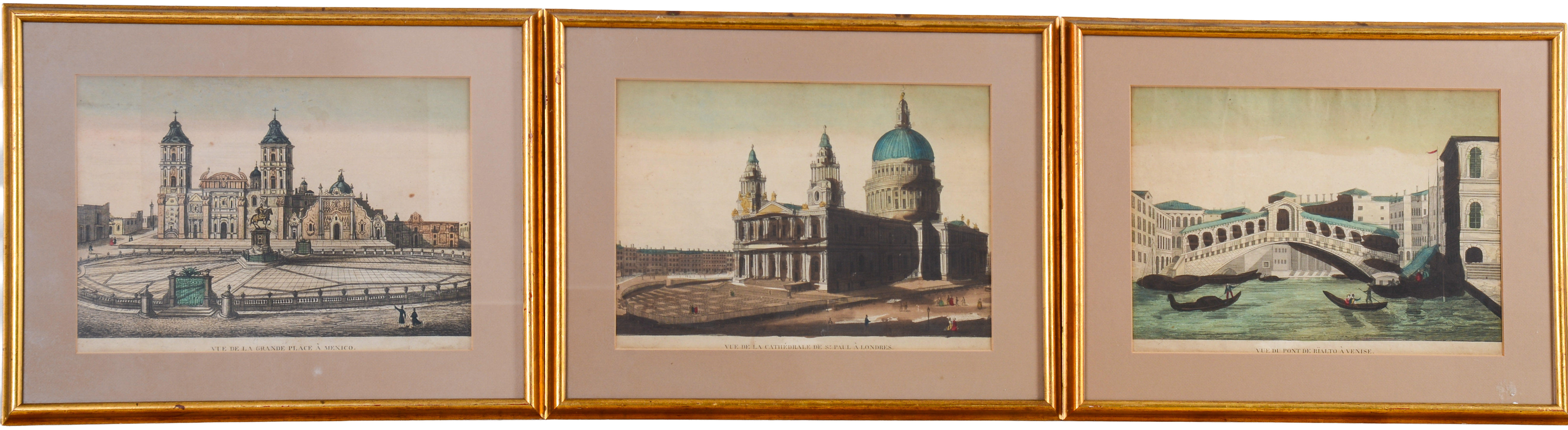 Three Early Architectural Engravings.